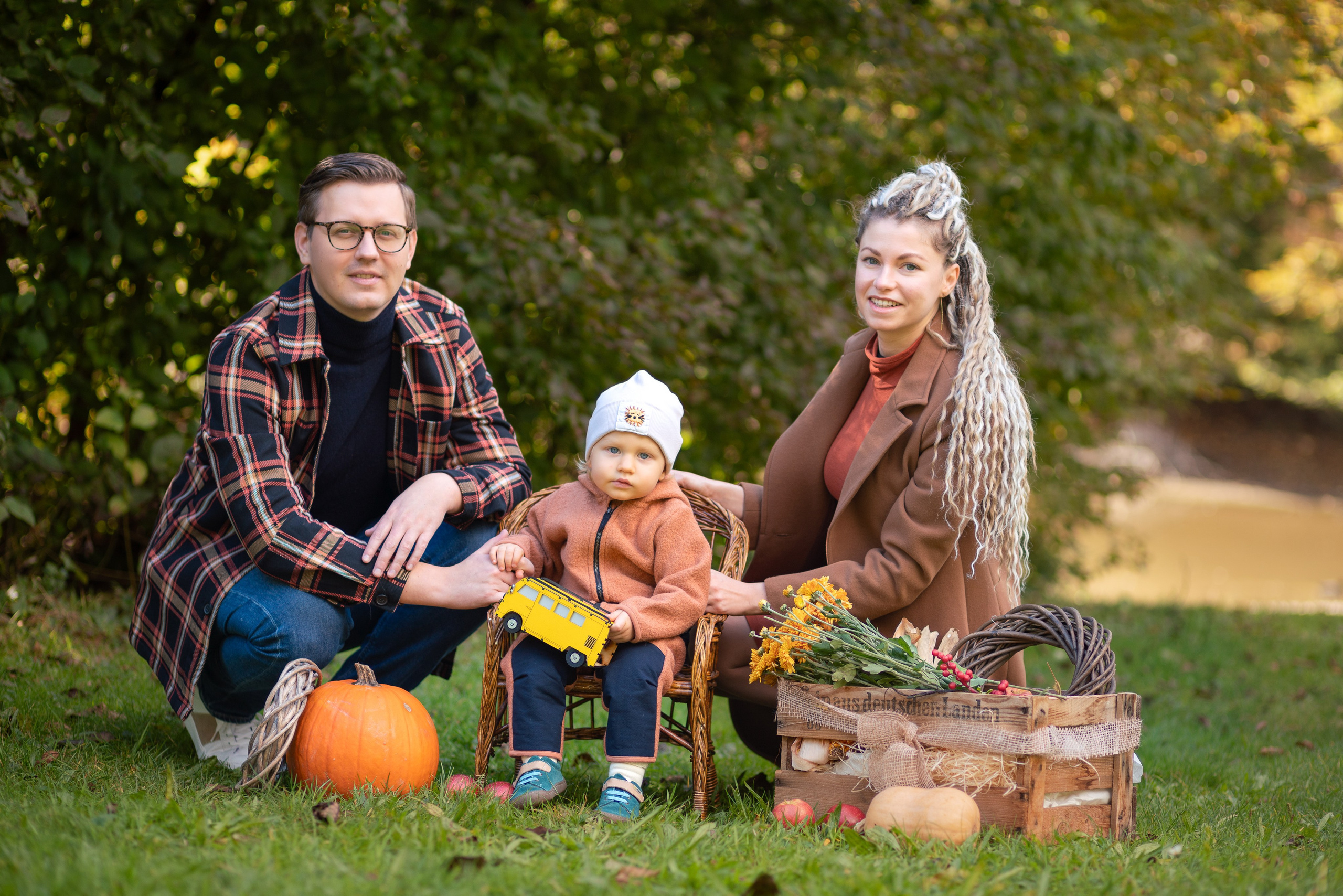 Herbst-Mini-Shootings 2025. Familien- und Kinderfotografin Katerina Vlasenko, München