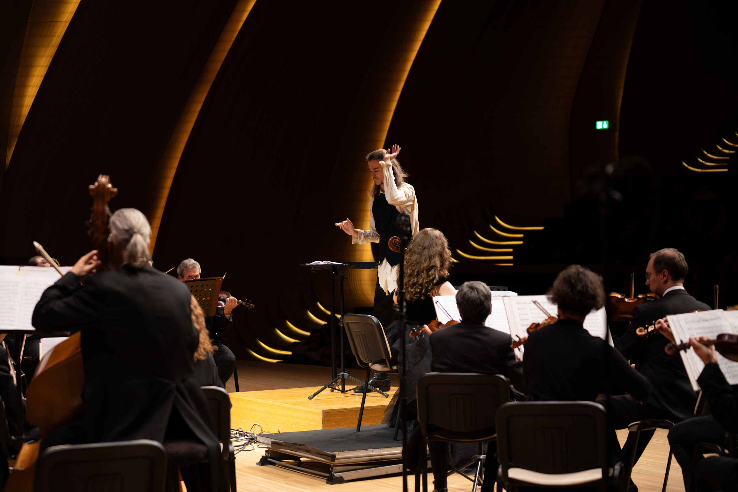 The Tchaikovsky Academic Grand Symphony Orchestra in Baku. Wedding&Event photographer Ismail Rzayev in Baku