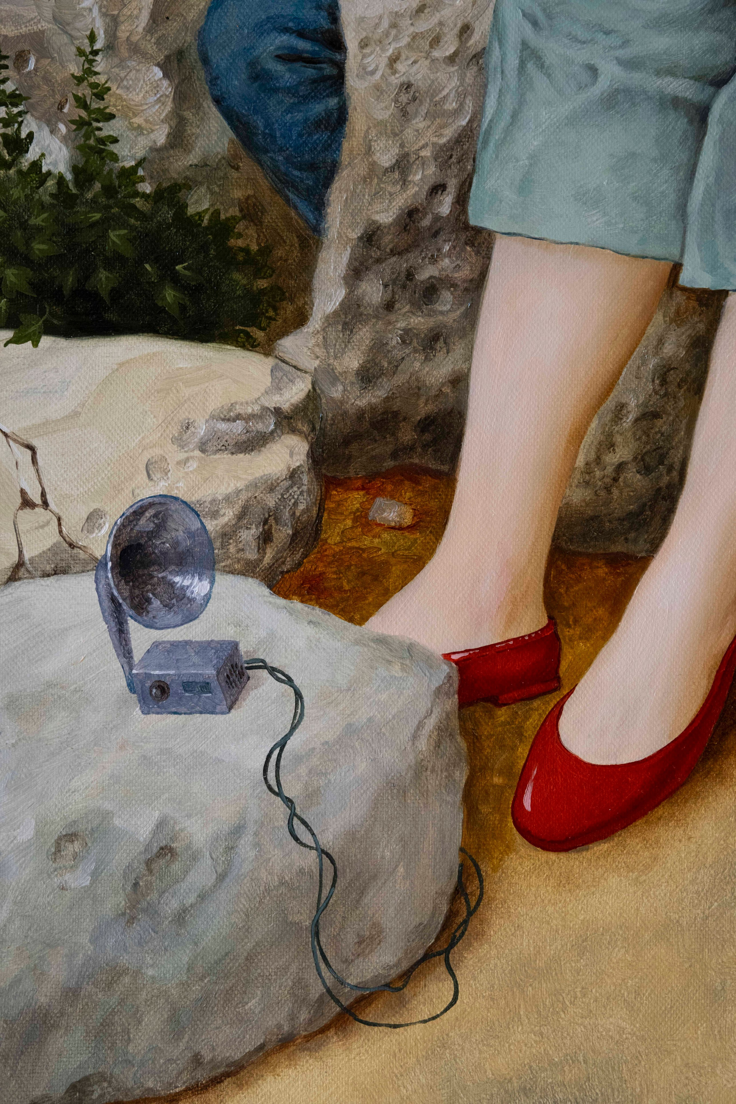 Waiting for the signal. Paul Rog