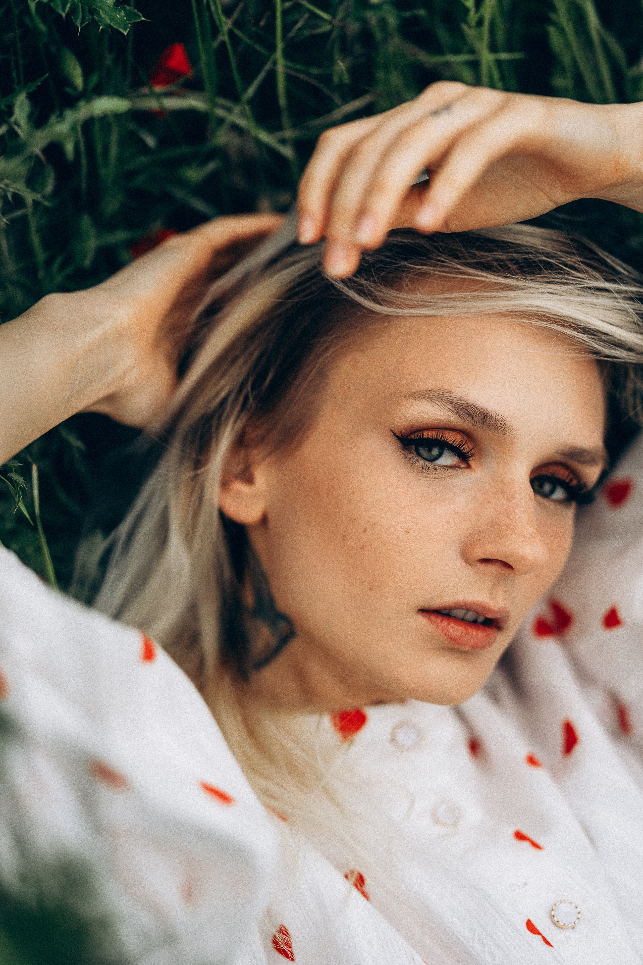 Mohnblumen. Pusteblumen. Familien, Lifestyle und Portrait Fotografin in Trier, Luxembourg