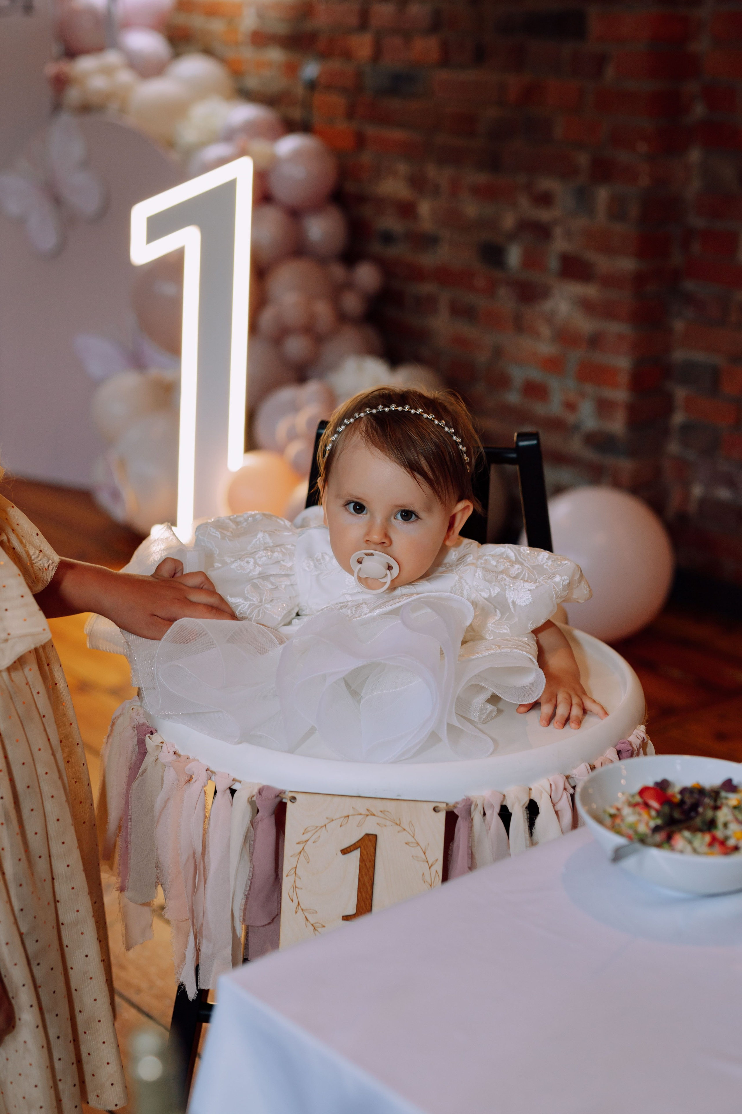 Chrzest Święty i roczek Gabrieli