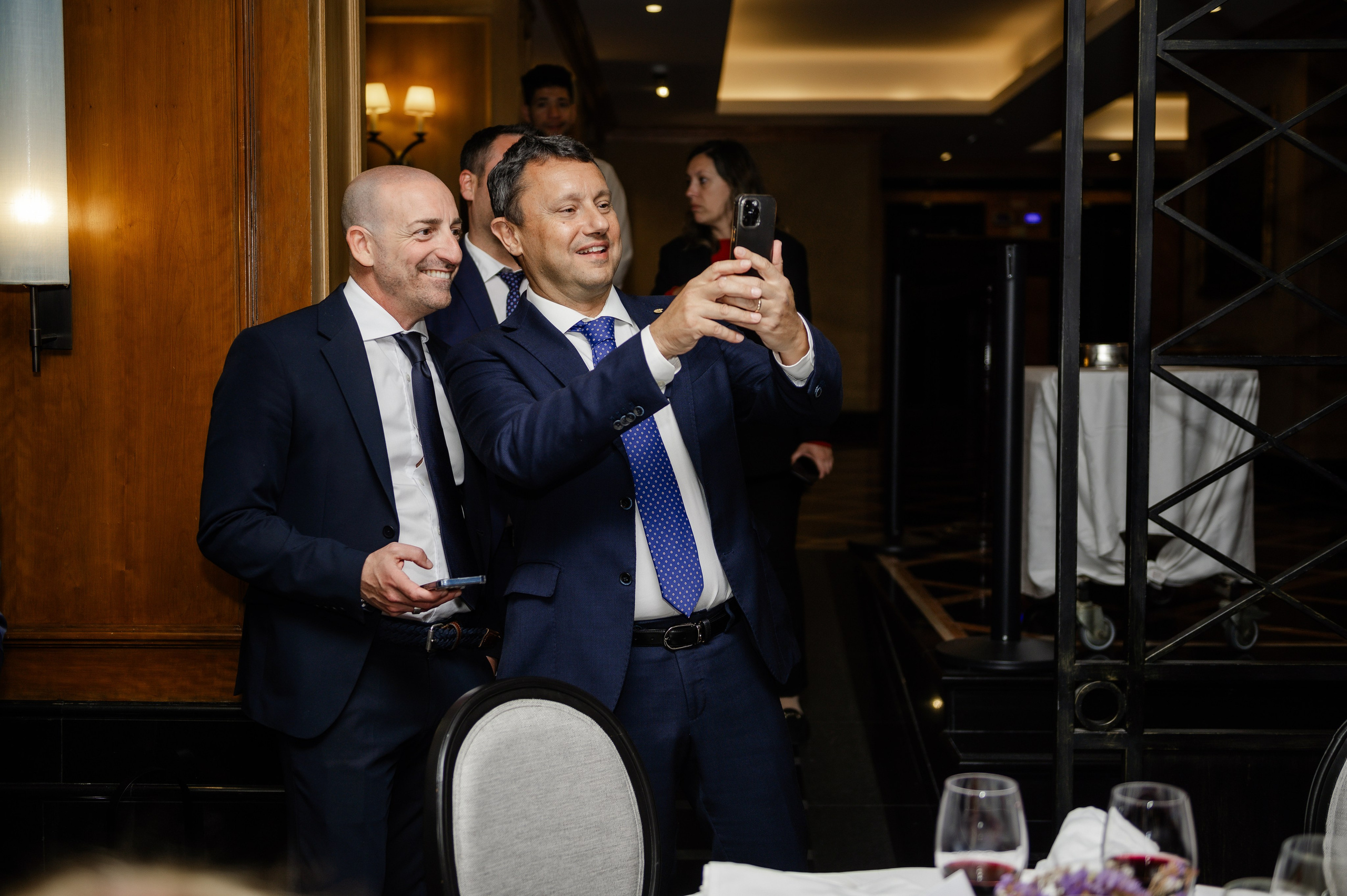 Corporate party at the restaurant — Pharma. Ваш фотограф в Лиссабоне — Анна Белова