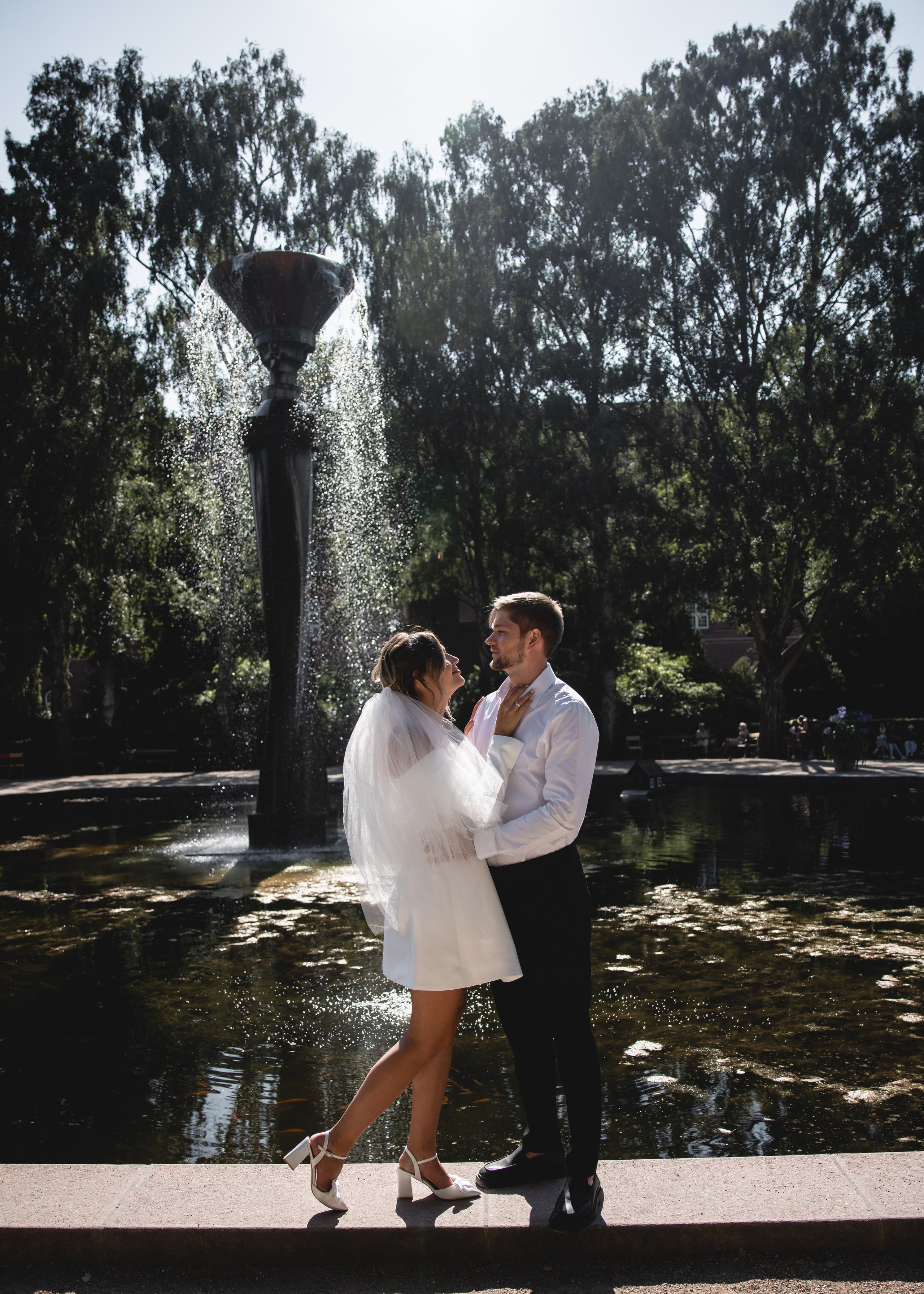 Julia and Slava. Professional wedding photographer in Copenhagen, Denmark — Julia Byron