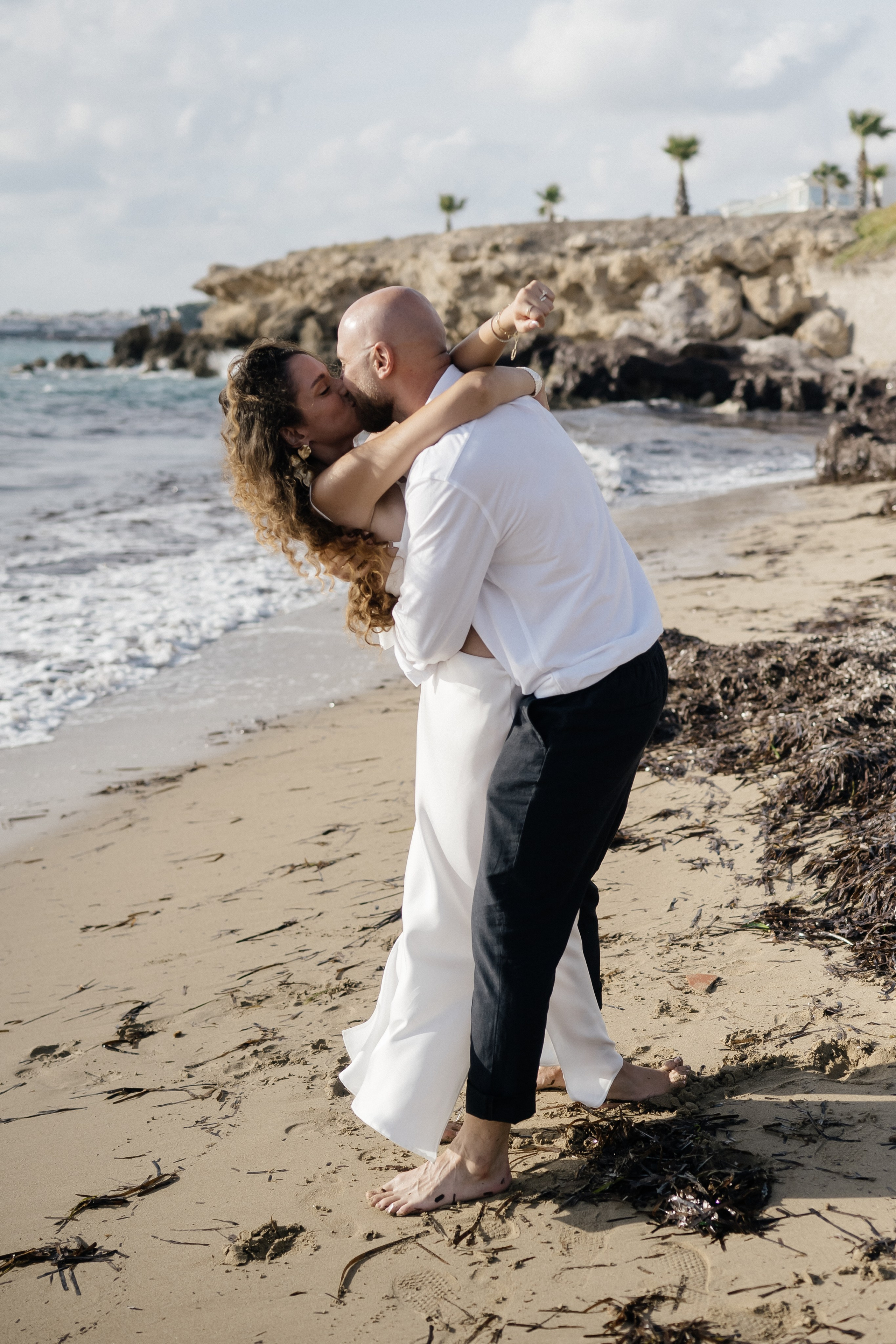 Small wedding photoshoot. Professional photographer in Cyprus Katerina Stepanchenko
