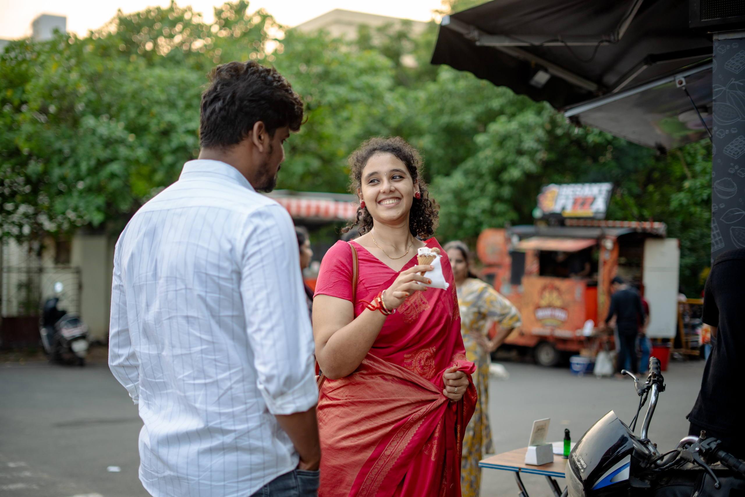 Supraja & Rajesh. Menu