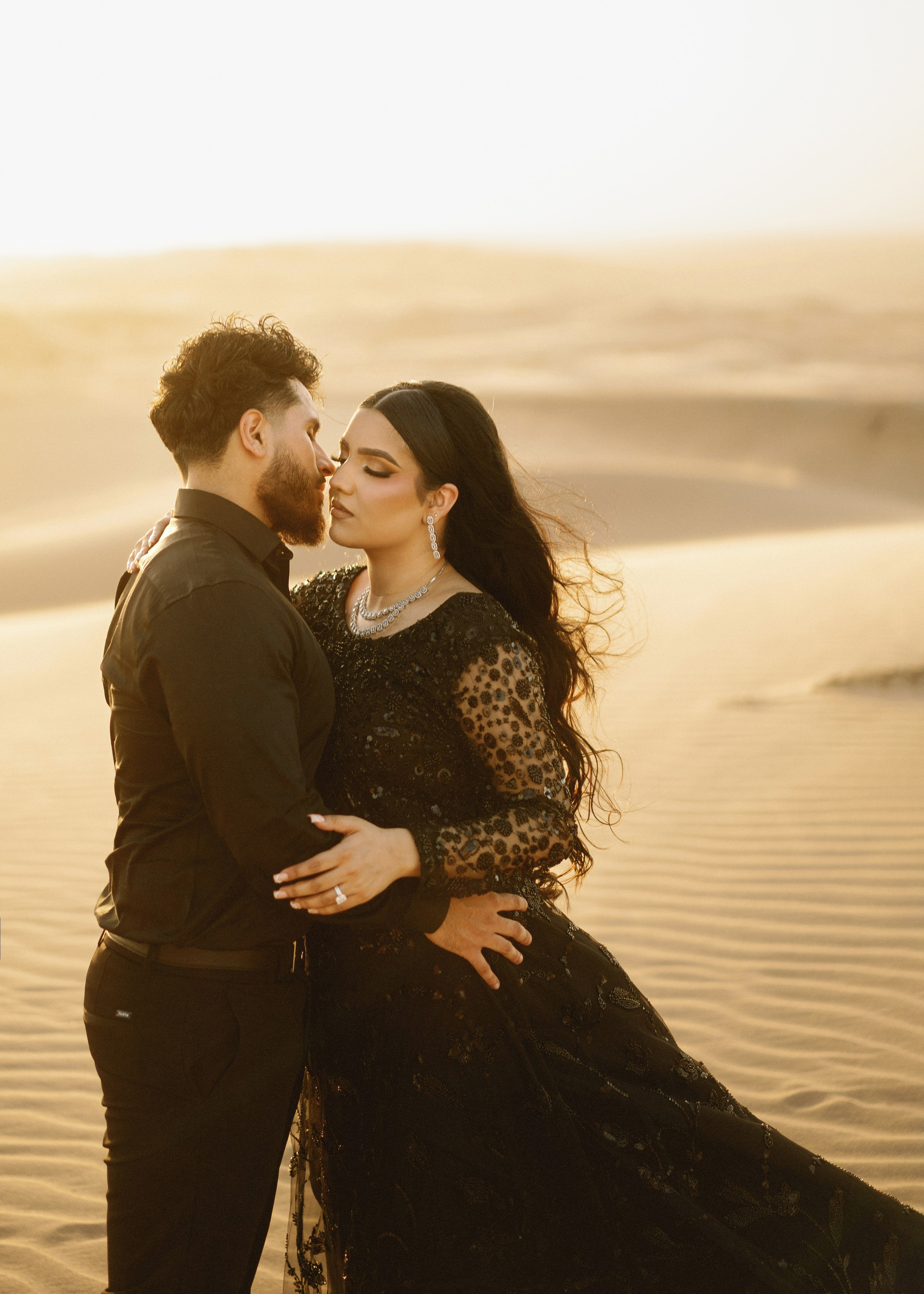 Elopement at Glamis Sand Dunes California. Wedding Photography & Videography Team in California, Los Angeles, San Francisco, San Diego and Travel