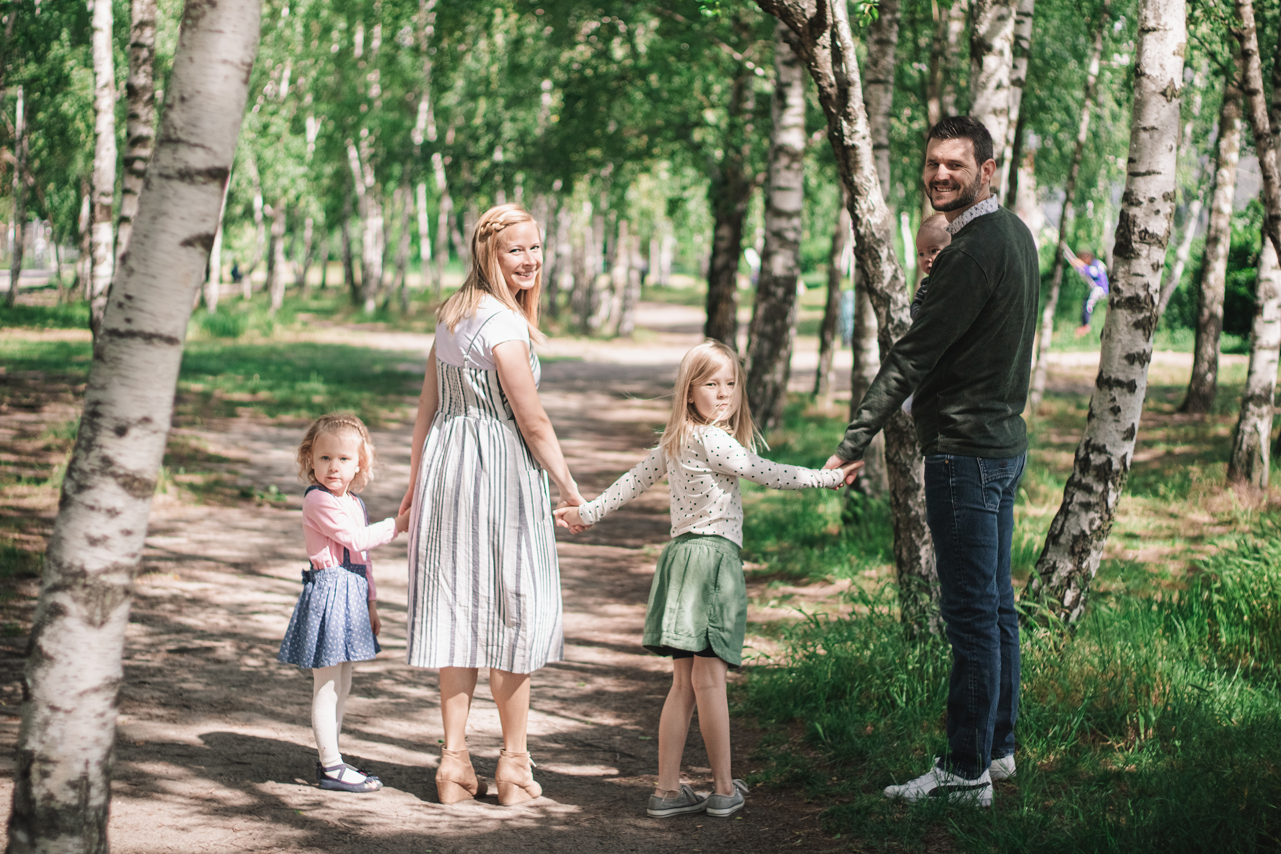 Große amerikanische Familieshooting. Hochzeitsfotografie in Berlin Nataliia Schütze