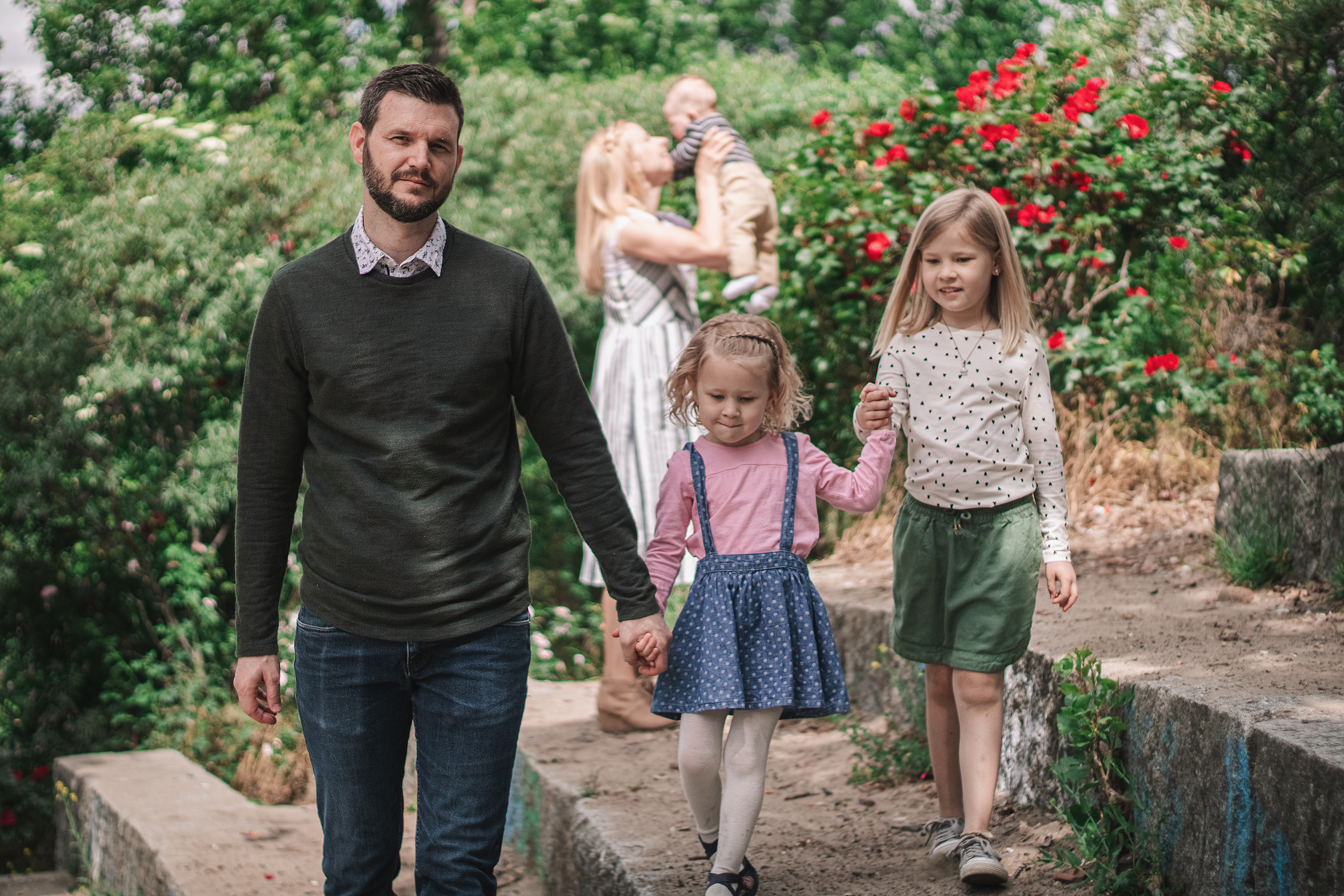 Große amerikanische Familieshooting. Hochzeitsfotografie in Berlin Nataliia Schütze