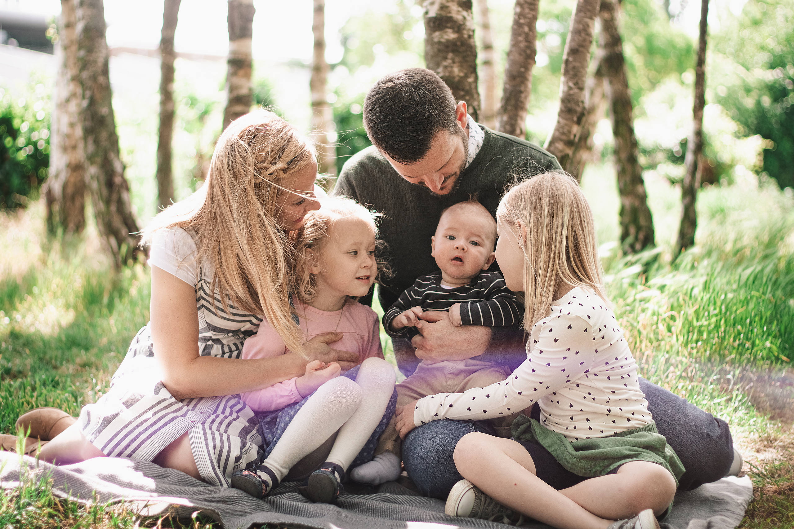 Große amerikanische Familieshooting. Hochzeitsfotografie in Berlin Nataliia Schütze