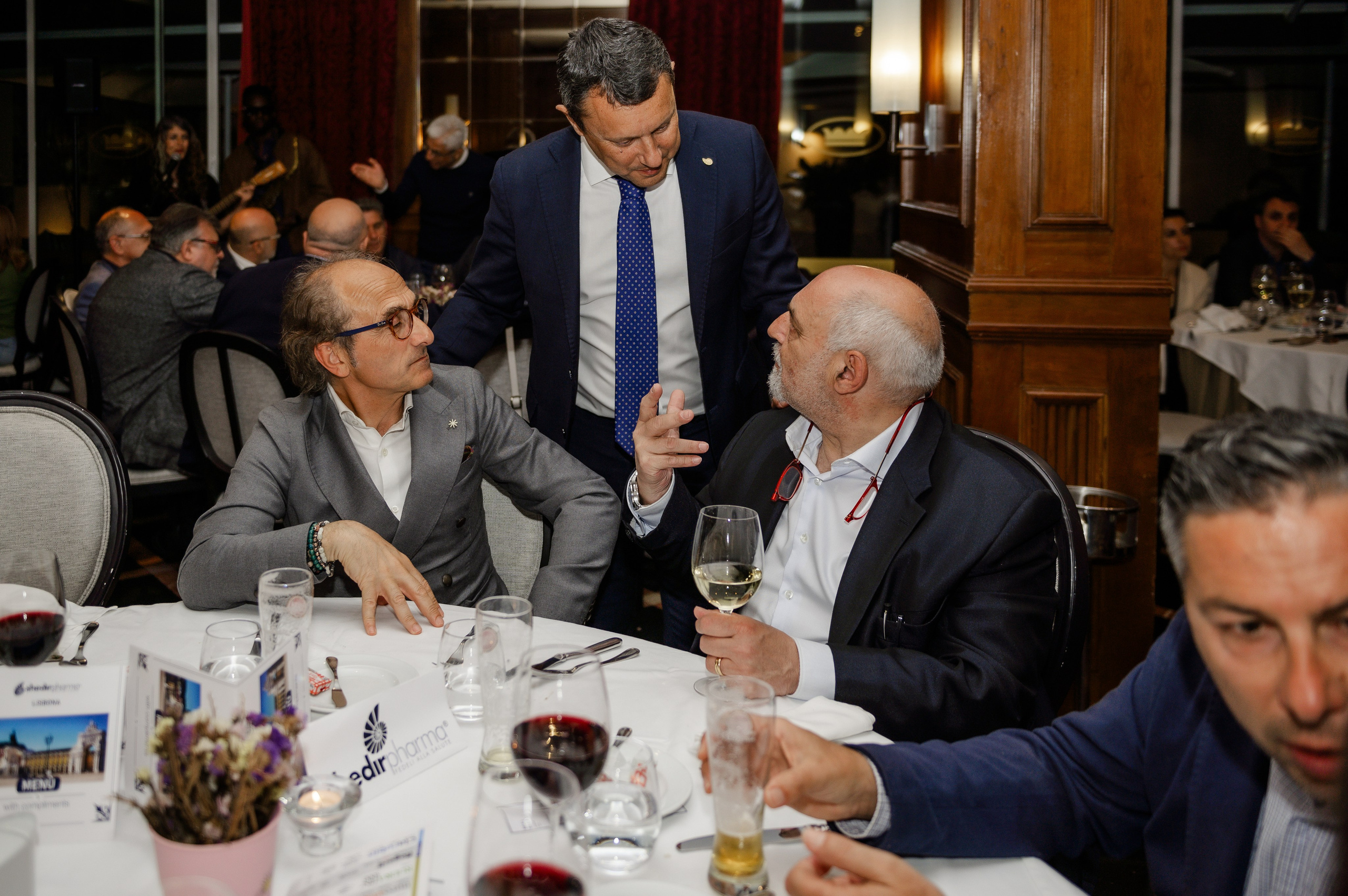 Corporate party at the restaurant — Pharma. Ваш фотограф в Лиссабоне — Анна Белова