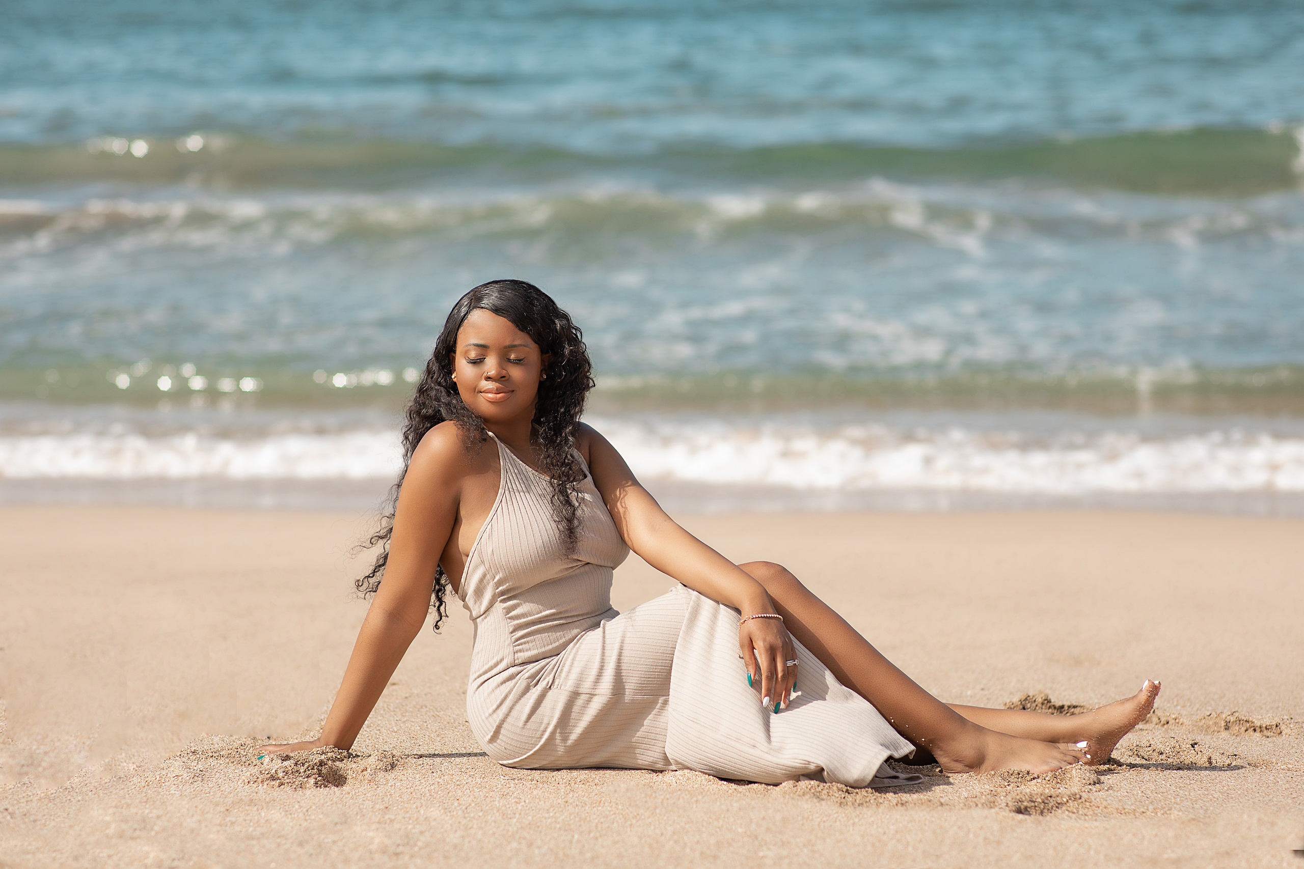 Sesion familiar en la playa para Lacandance. Виктория Кастельянос. Русскоязычный фотограф в Мексике