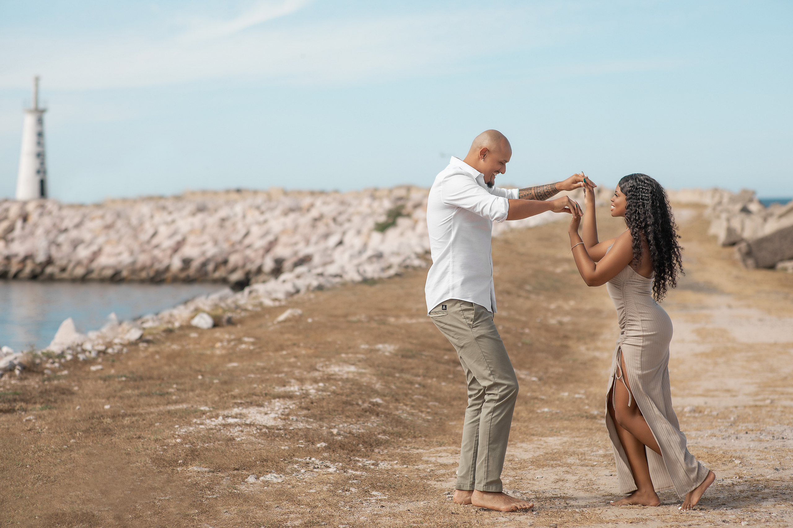 Sesion familiar en la playa para Lacandance. Виктория Кастельянос. Русскоязычный фотограф в Мексике