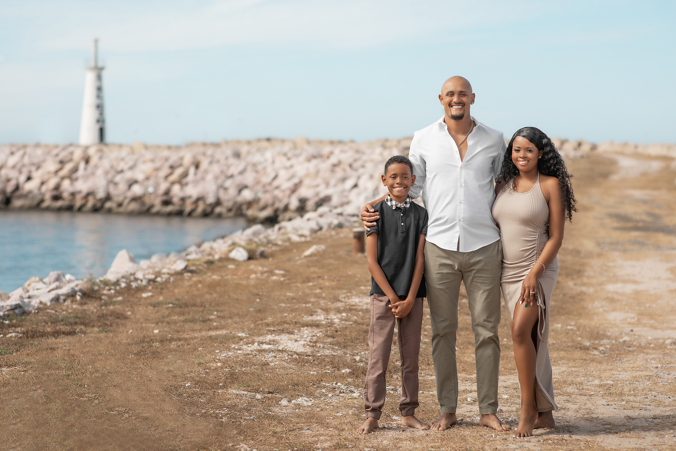 Sesion familiar en la playa para Lacandance. Виктория Кастельянос. Русскоязычный фотограф в Мексике