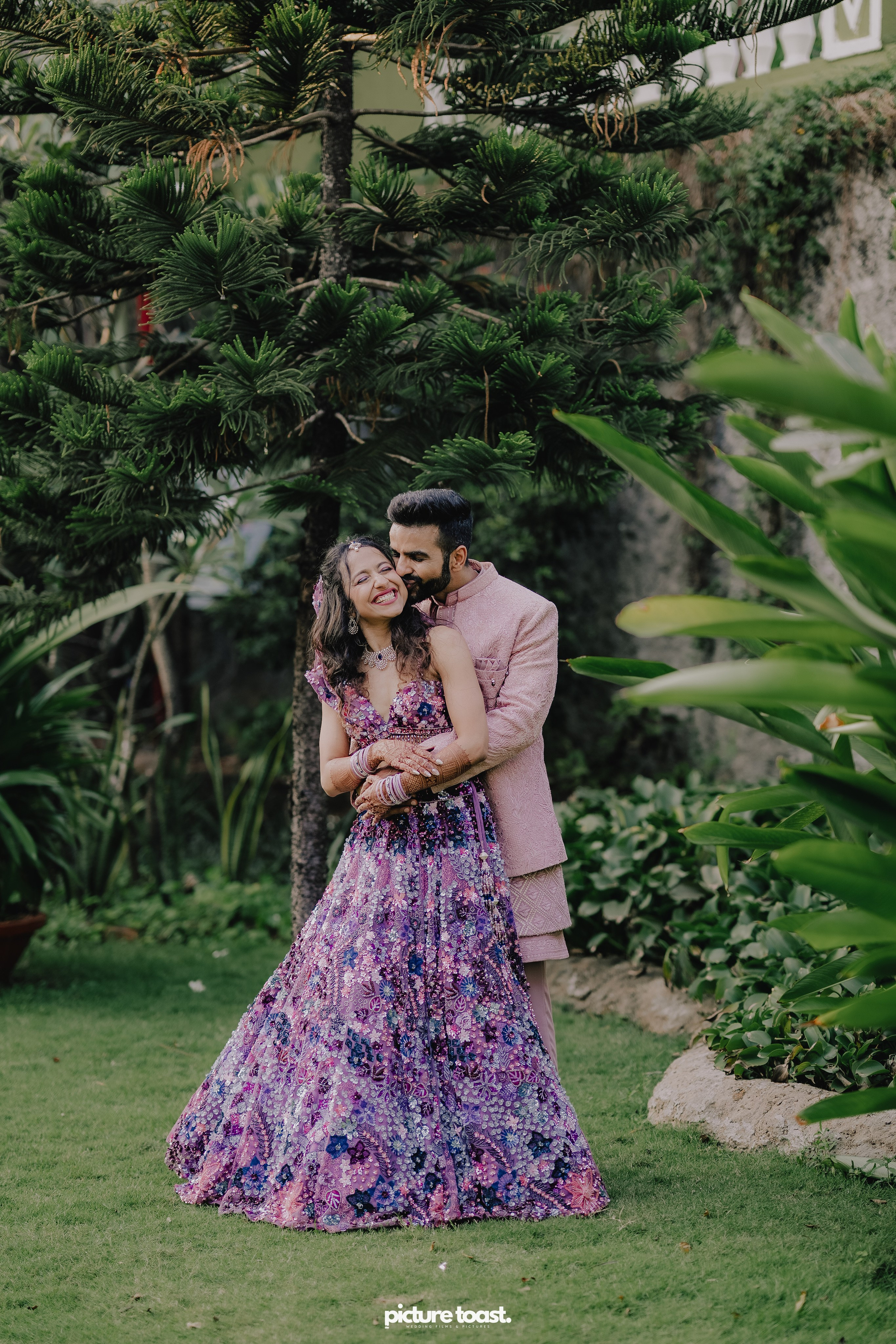 Varamala Ft. Barbie & Aneesh. Fine art Wedding Photographers in India & Canada