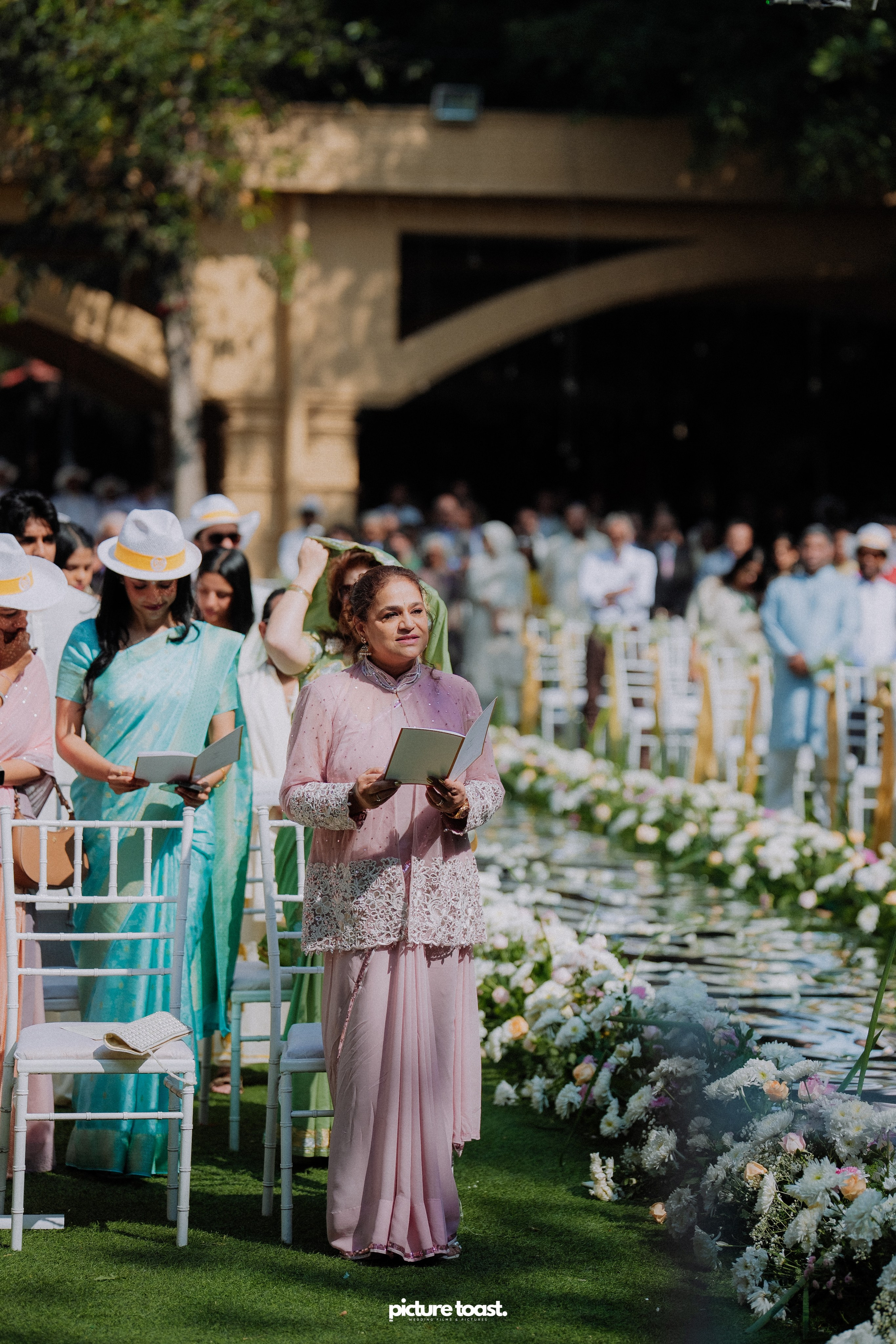 Blessing of Rajiv & Aashna. Fine art Wedding Photographers in India & Canada