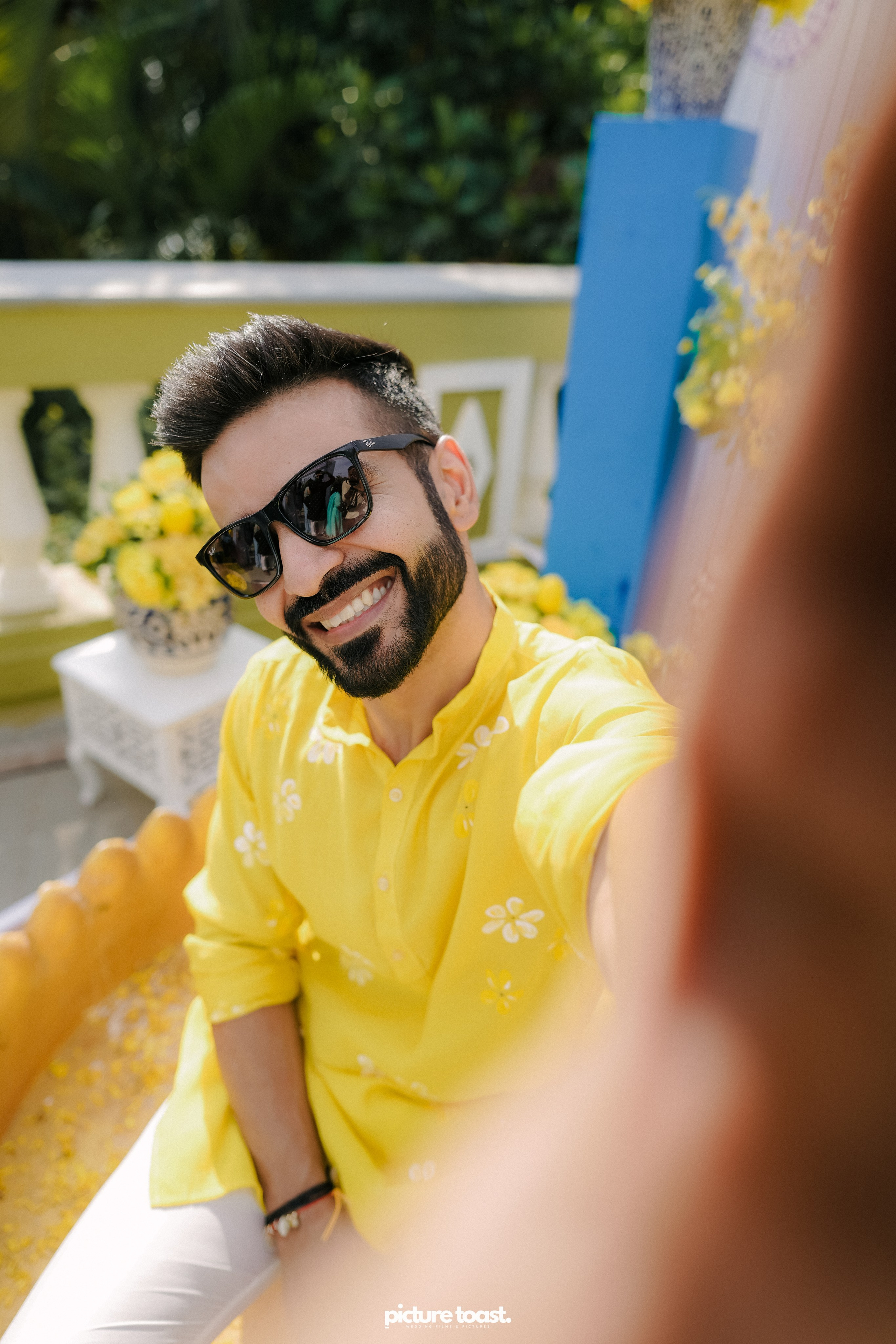 Haldi Hues Ft. Baebie & Goyal. Fine art Wedding Photographers in India & Canada