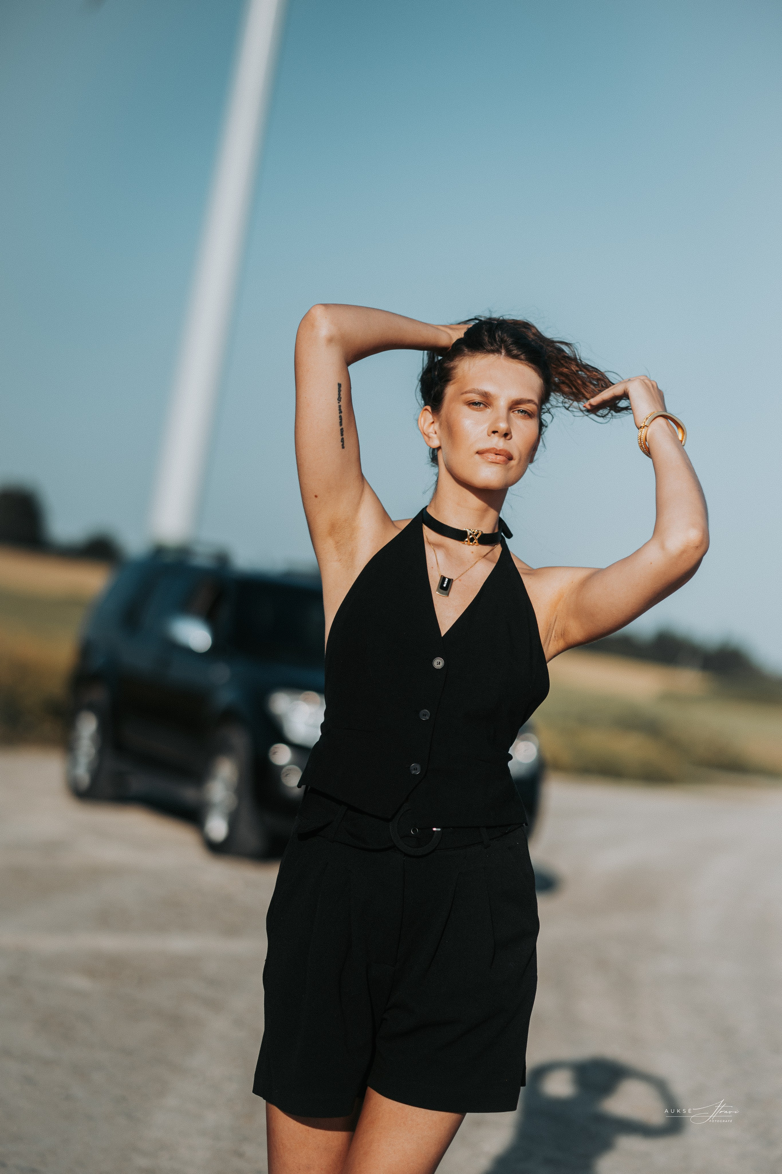 Portretai. Aukse Stravi fotografė