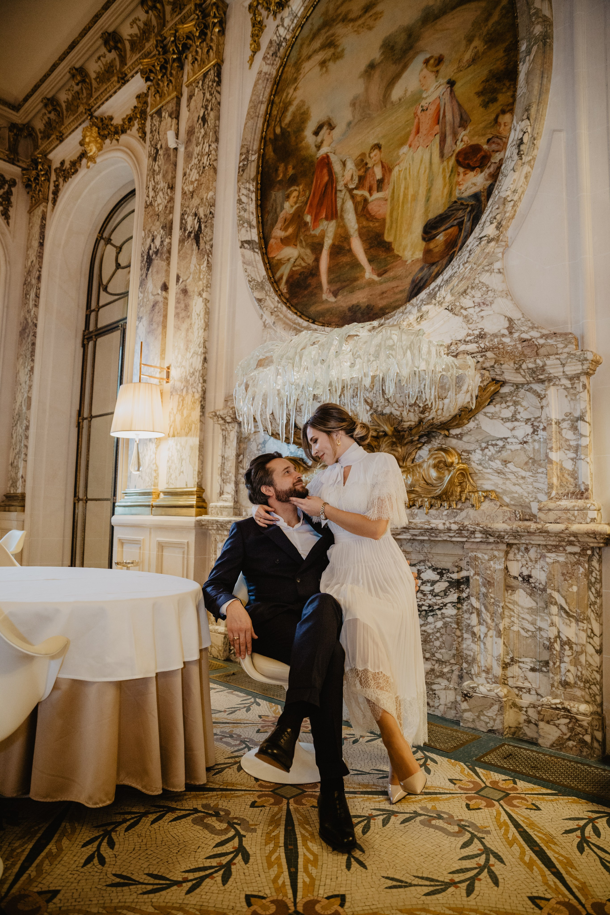 Le Meurice Wedding Paris | Luxury Wedding Photographer Paris. Paris Wedding Photographer