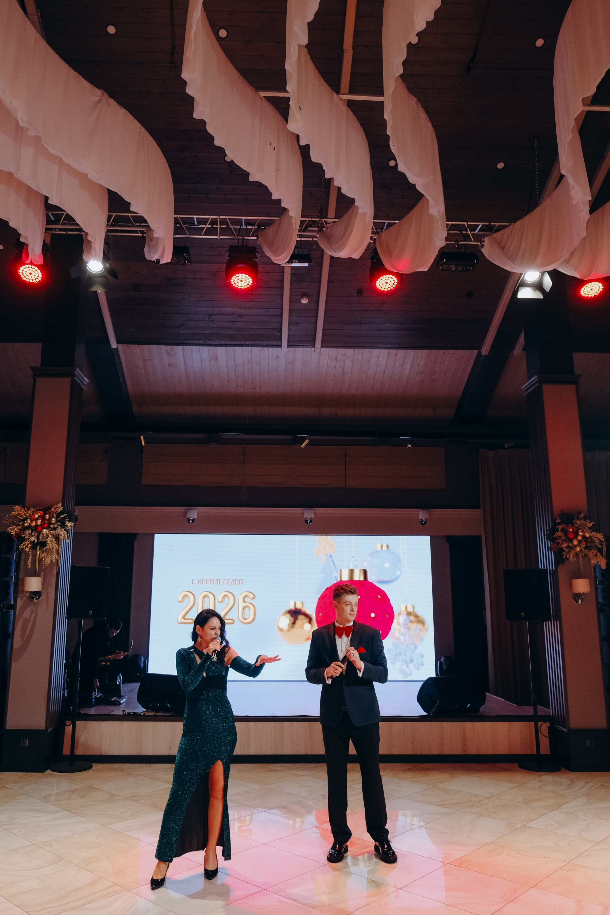 Новогодняя ночь Эко-отель «Лукоморье». Ведущая Москва Лена Чайка