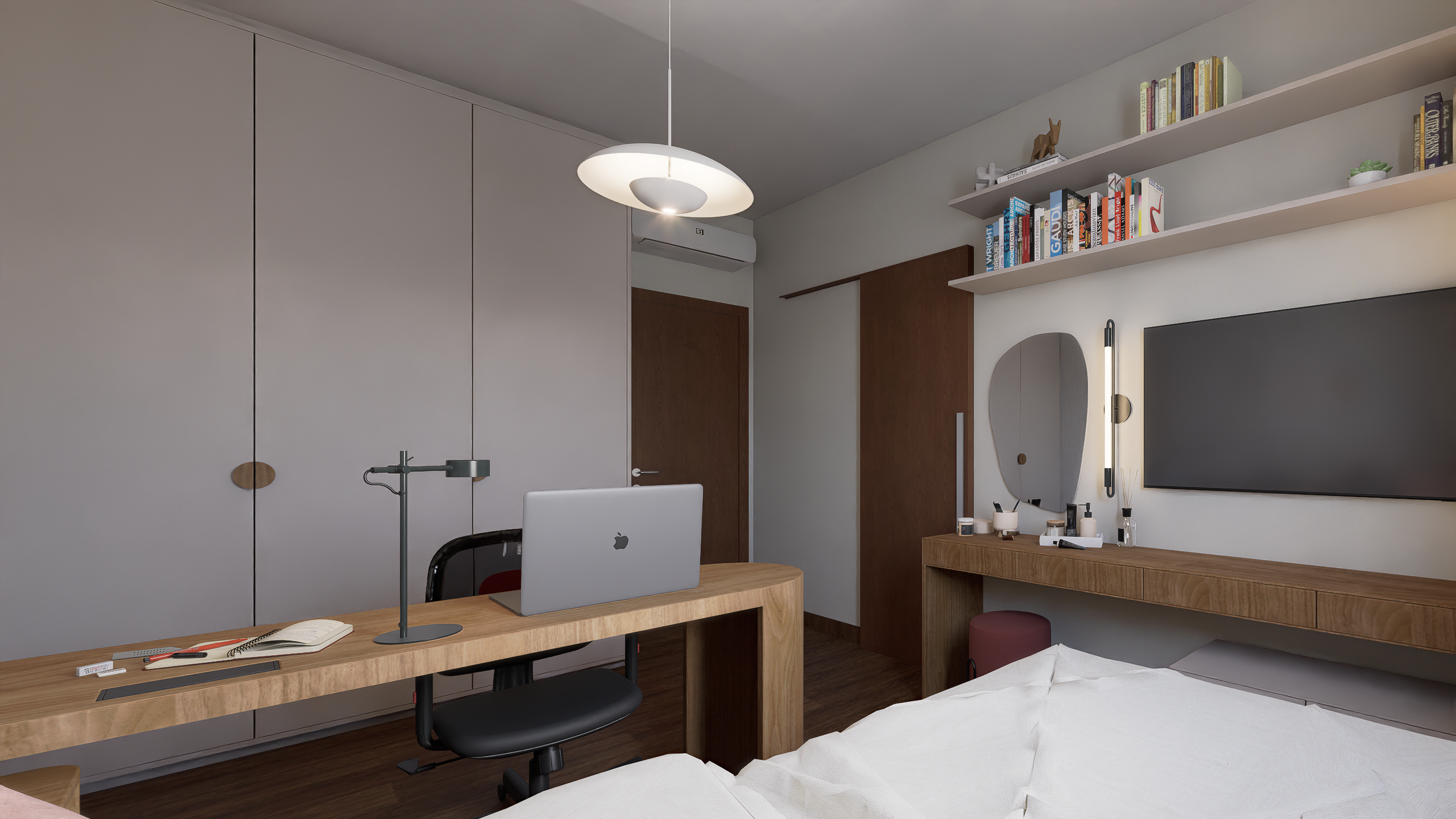 Quarto MRN | Interiores Residencial. Caio Almeida