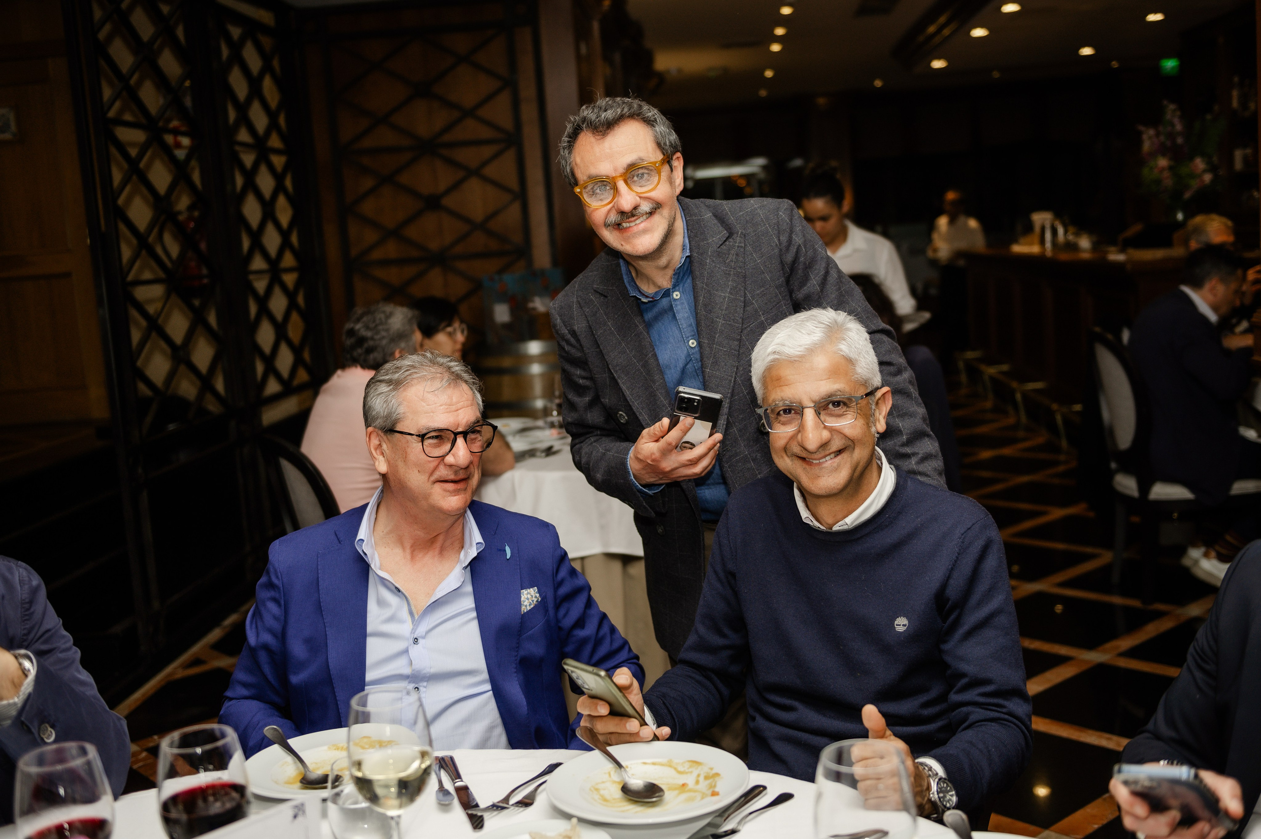 Corporate party at the restaurant — Pharma. Ваш фотограф в Лиссабоне — Анна Белова