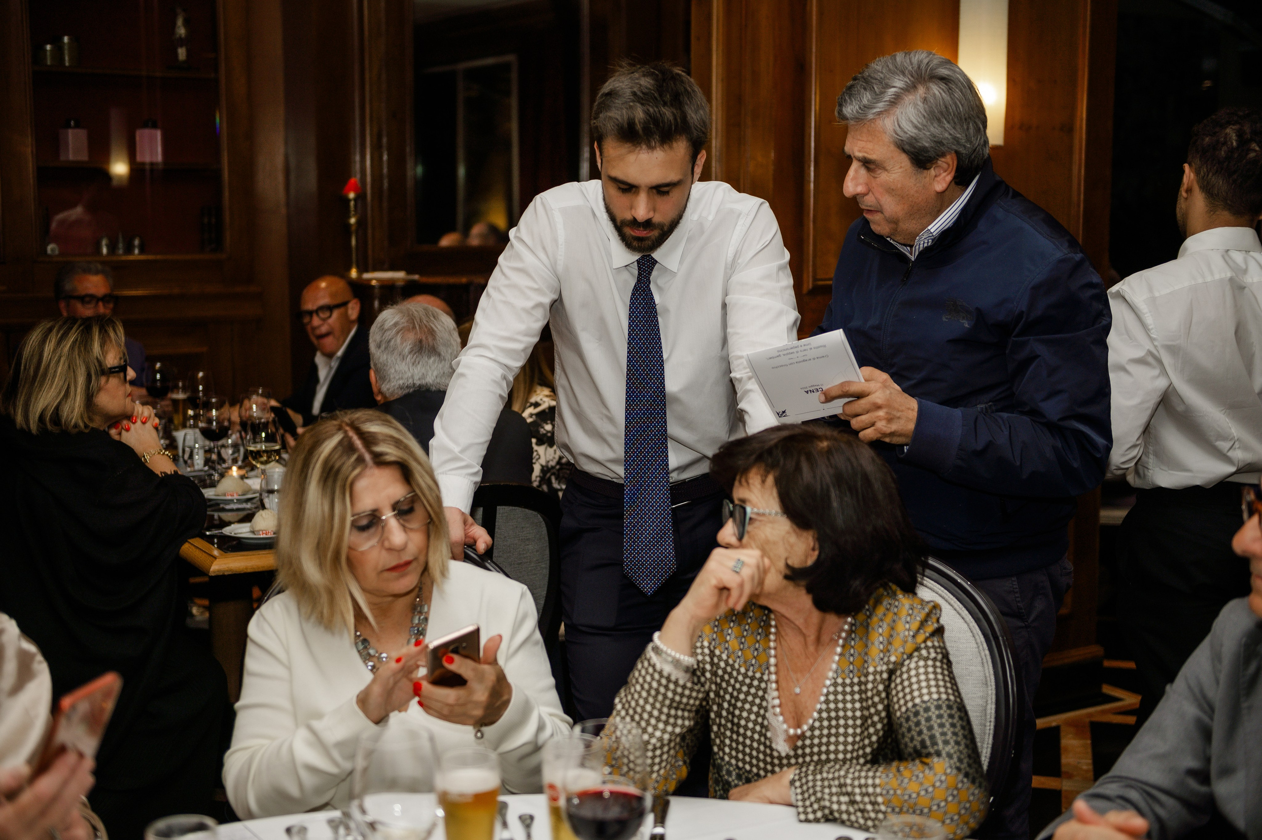 Corporate party at the restaurant — Pharma. Ваш фотограф в Лиссабоне — Анна Белова