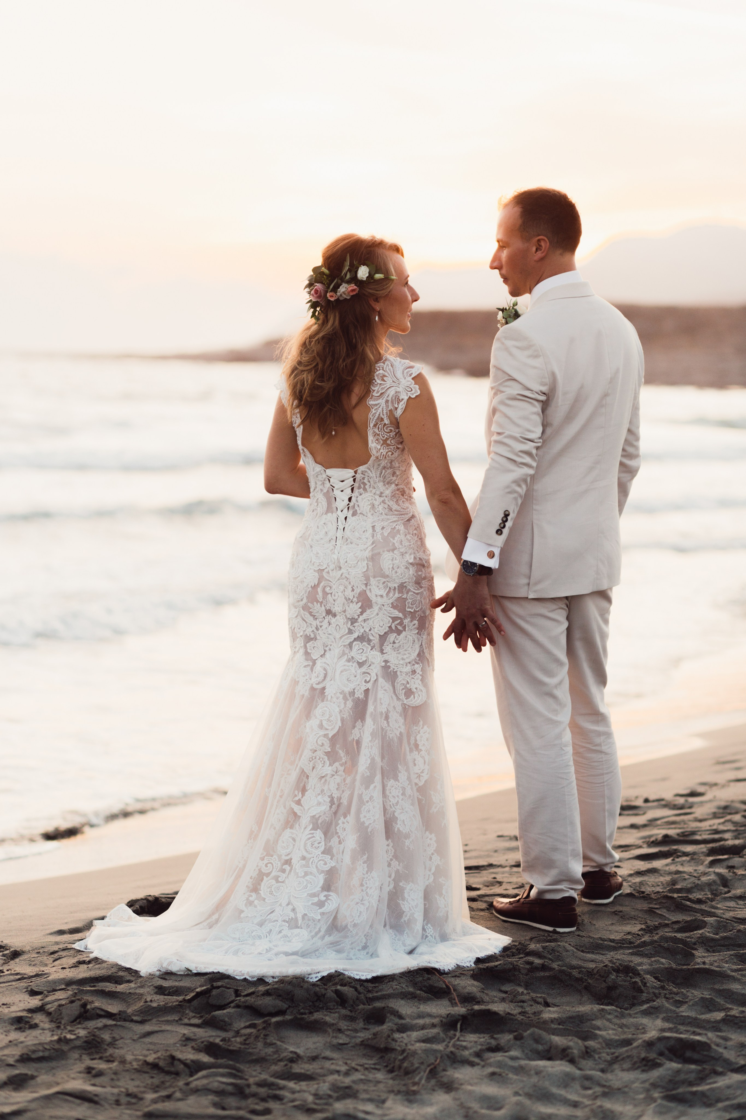 Aaron & Beata, Crete. Denny Savon — Photographer in Santorini | Weddings, Love Stories & Flying Dress