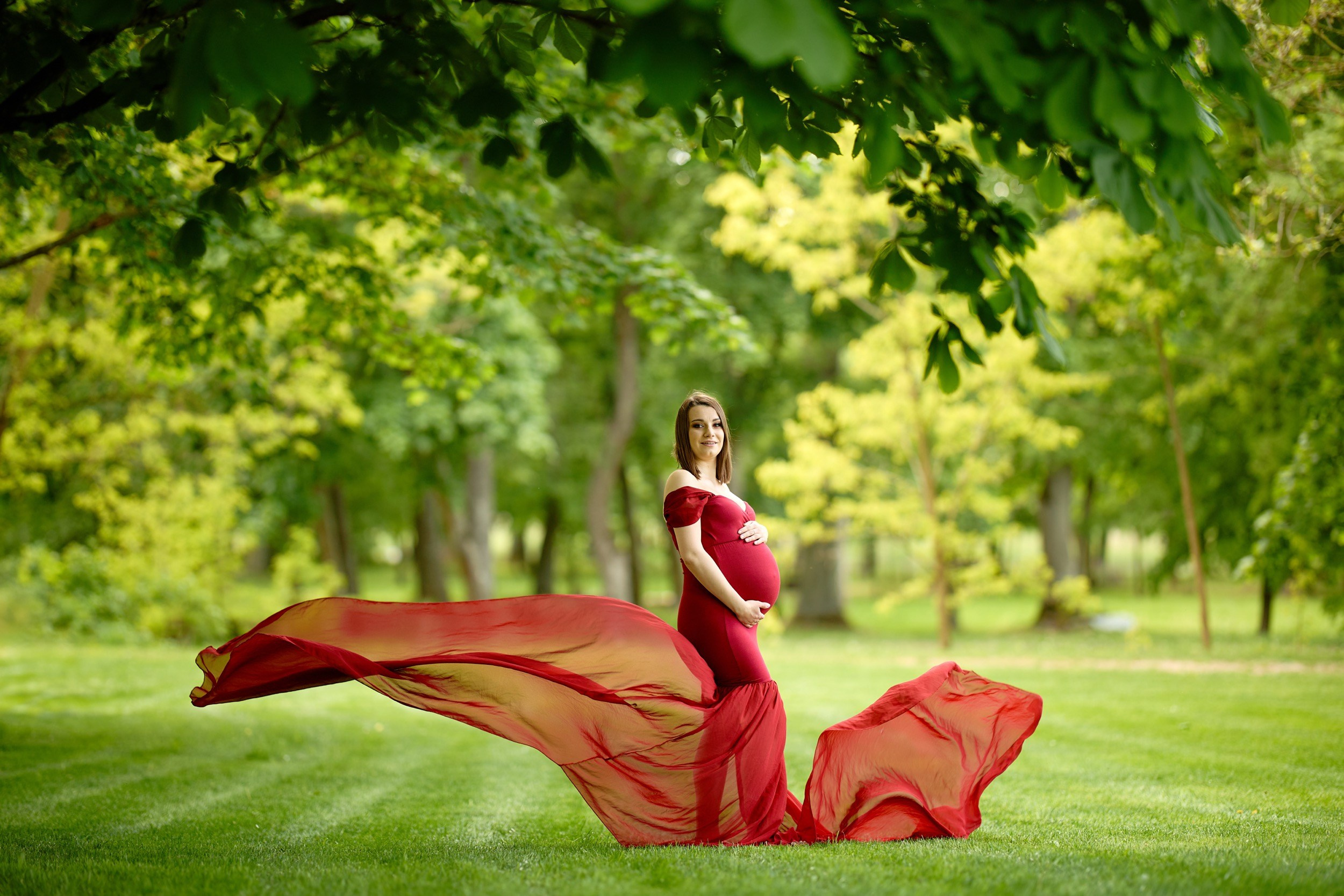 Sesja Brzuszkowa w plenerze. Daniel Chróściel Studio Myslub Fotografia i wideo ślubne