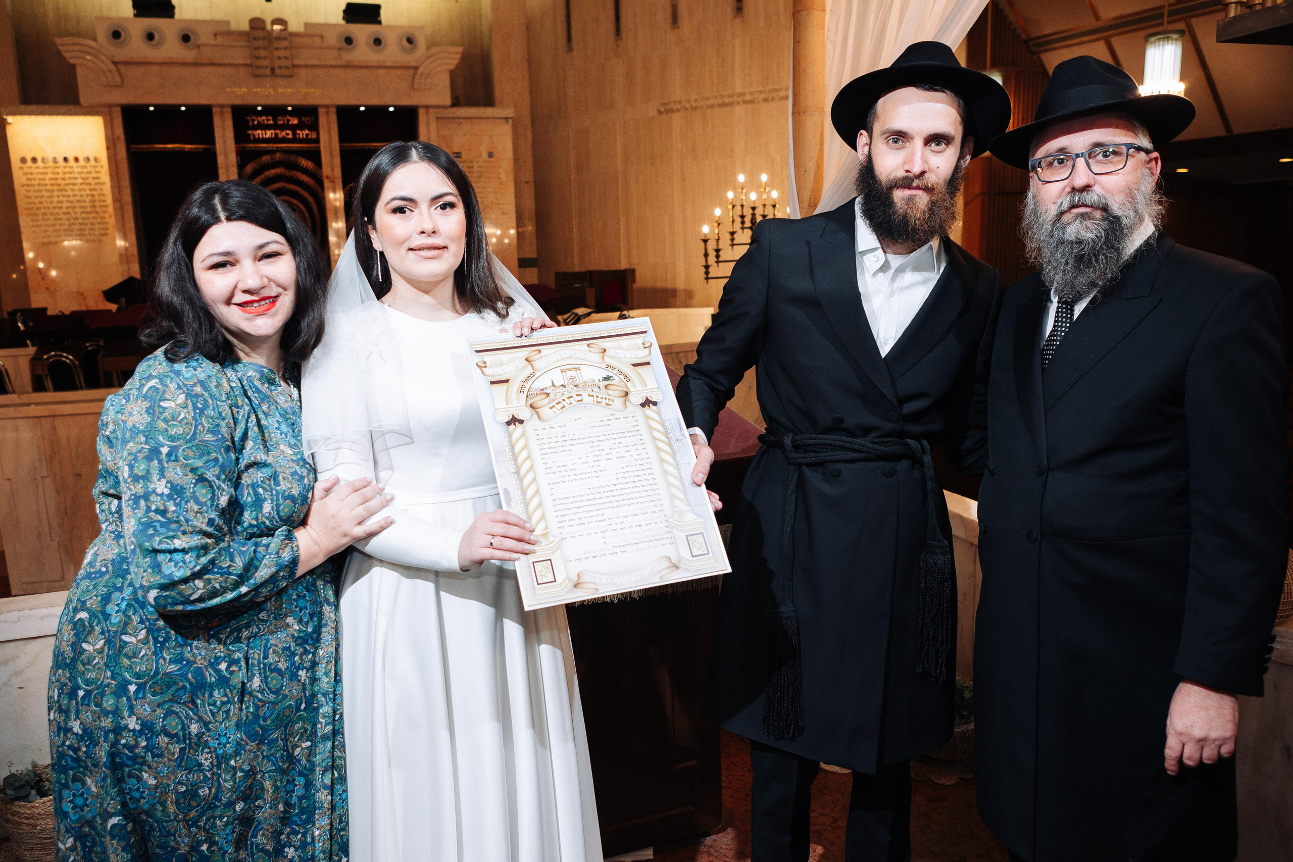 Wedding at the Great Choral Synagogue. PHOTOGRAPHER IN ISRAEL