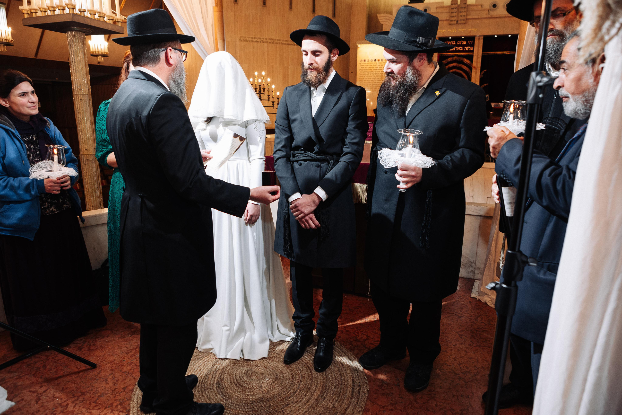 Wedding at the Great Choral Synagogue. PHOTOGRAPHER IN ISRAEL