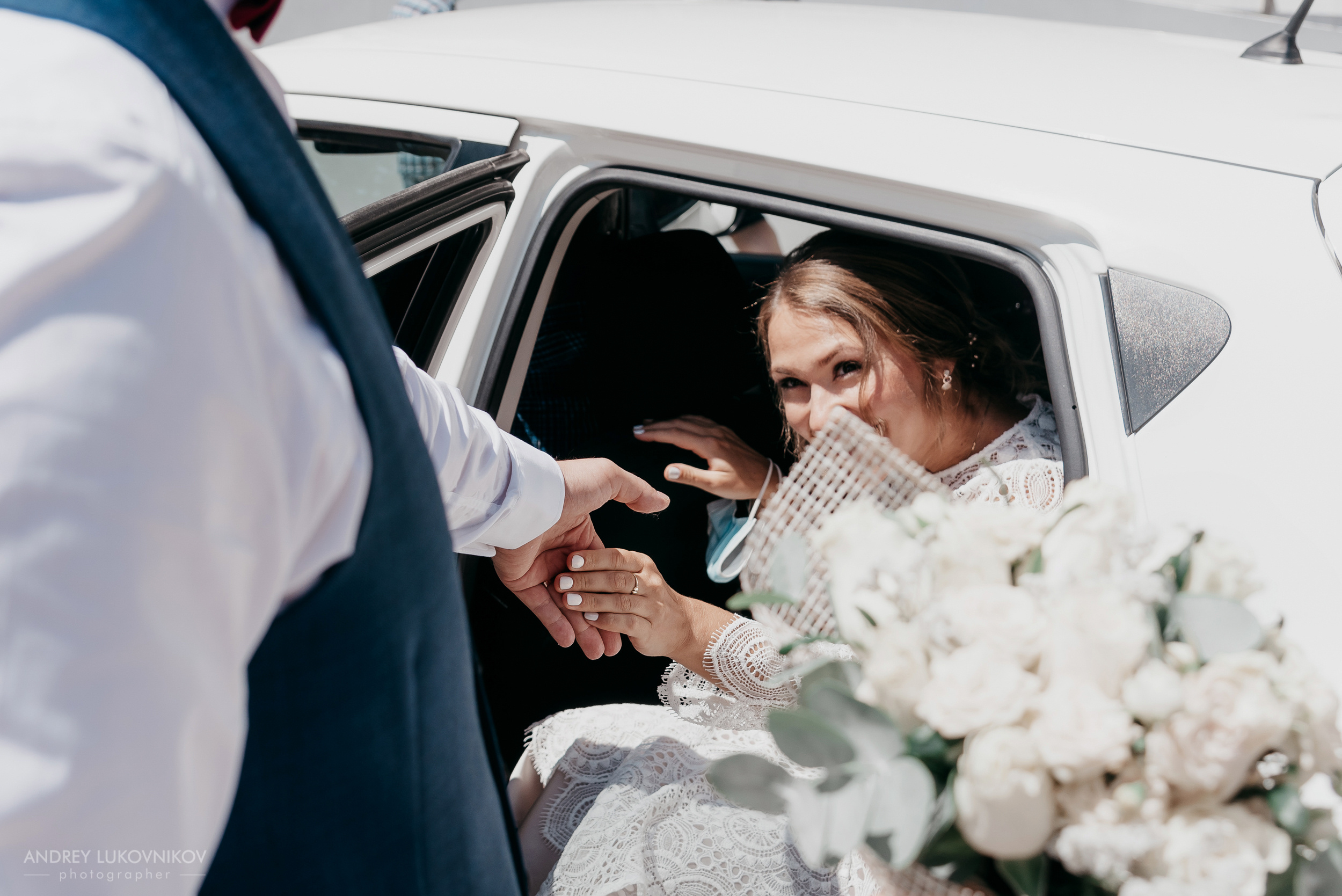 Свадебная фотосессия love story молодоженов