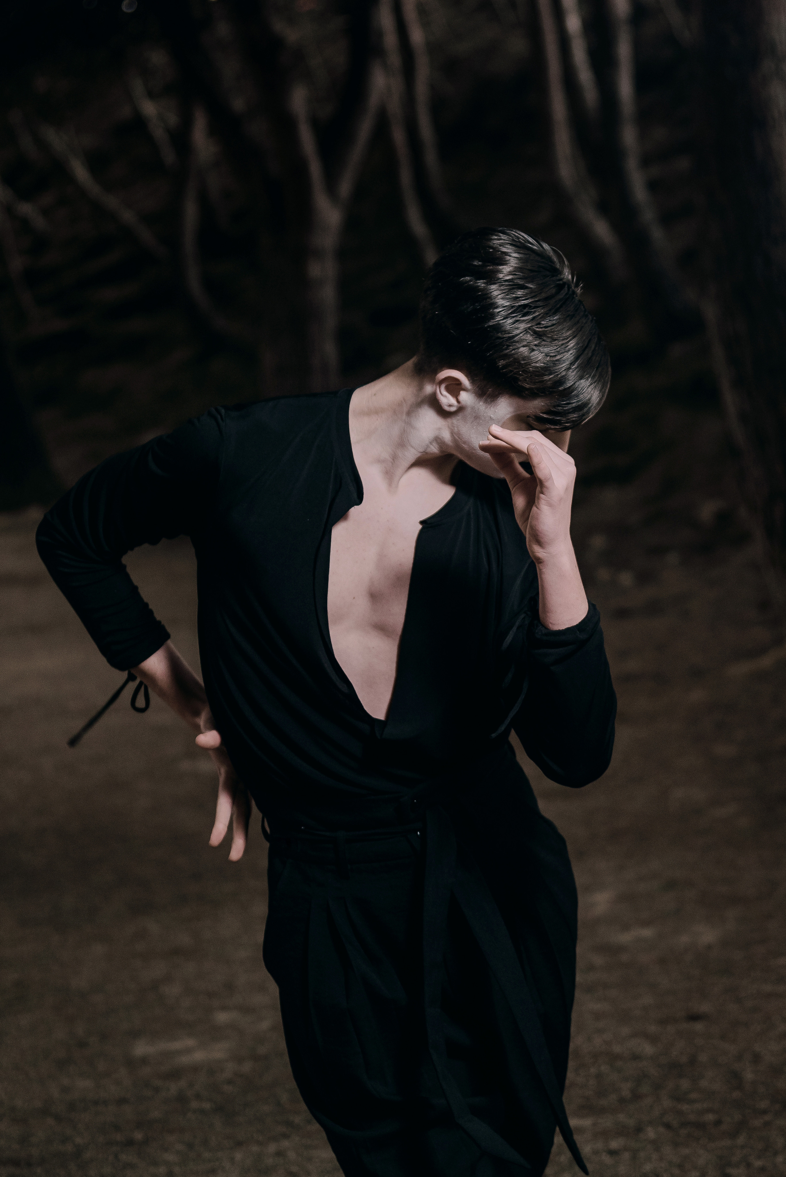 Dancing sorrow in the forest