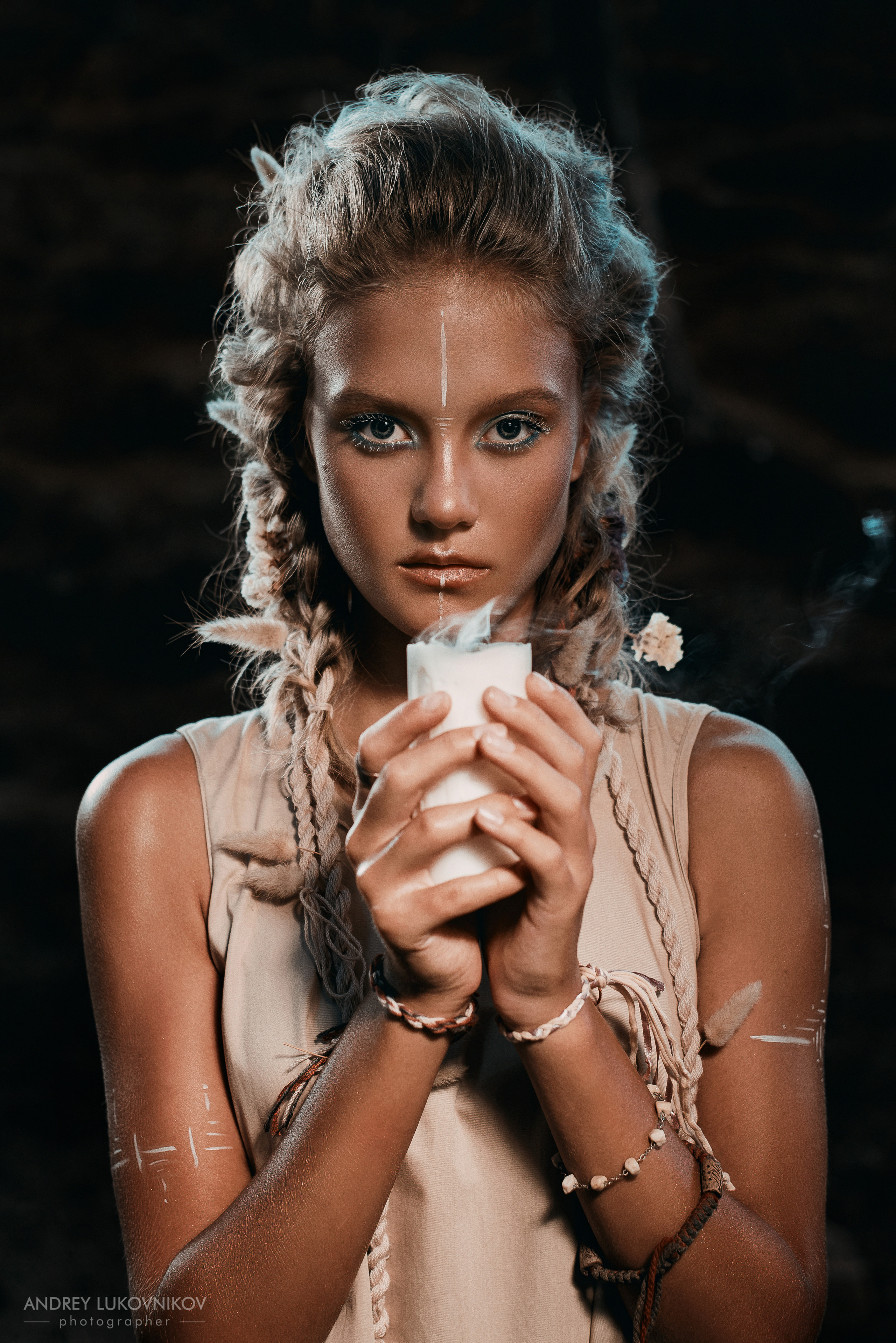 Forest fairy. Сказочная стилизованная фотосессия Колдунья в лесу