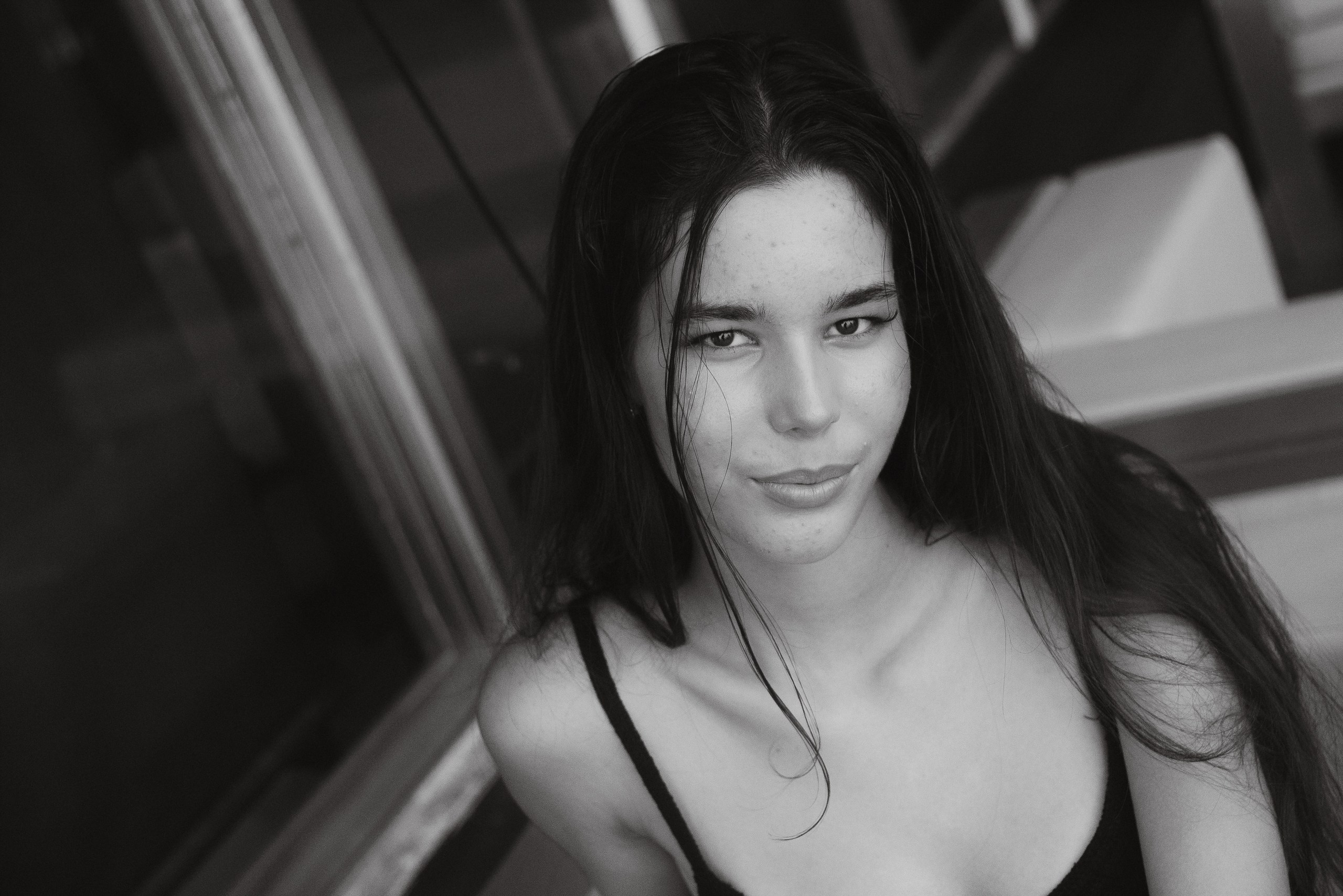 Preparación del backstage de una marca en un desfile de moda en Torrevieja — Fotógrafo de backstage Andrey Lukovnikov