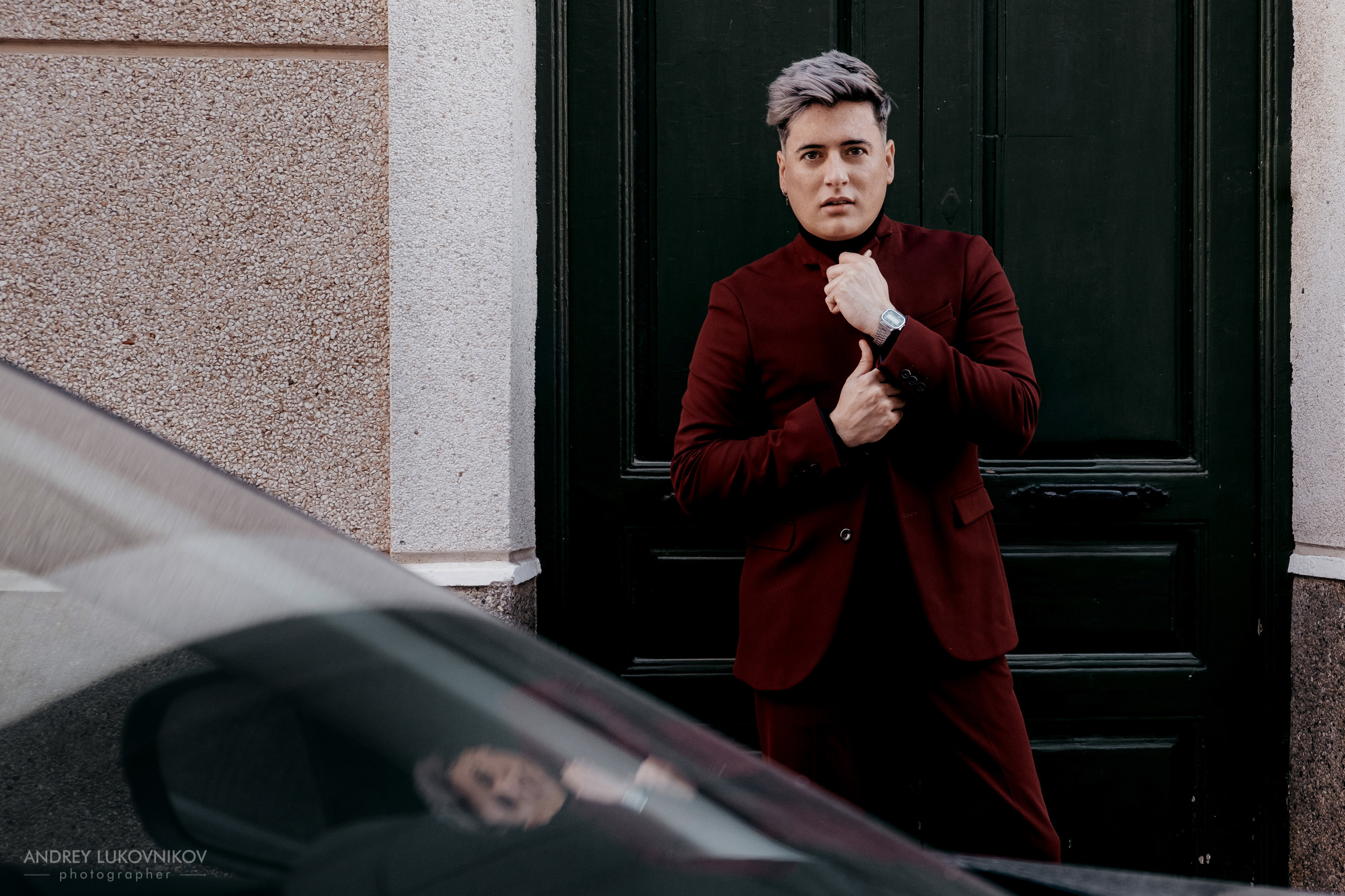 Мужская фотосессия в городе. Испания