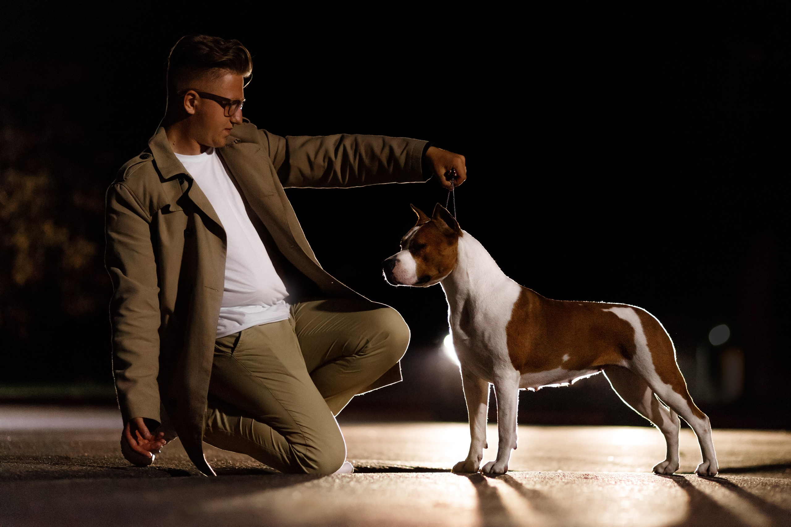 Yura & Maggie. Kaja | fotograf we Wrocławiu | ludzie i psy