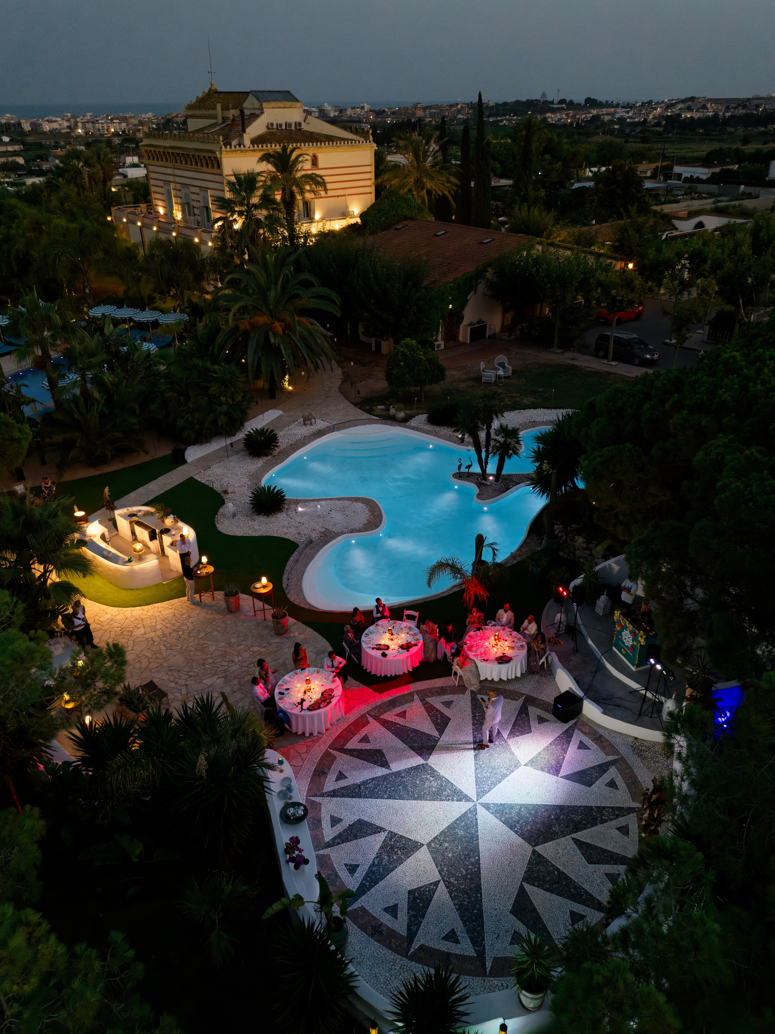 Indian wedding at Gran Villa Rosa, Barcelona