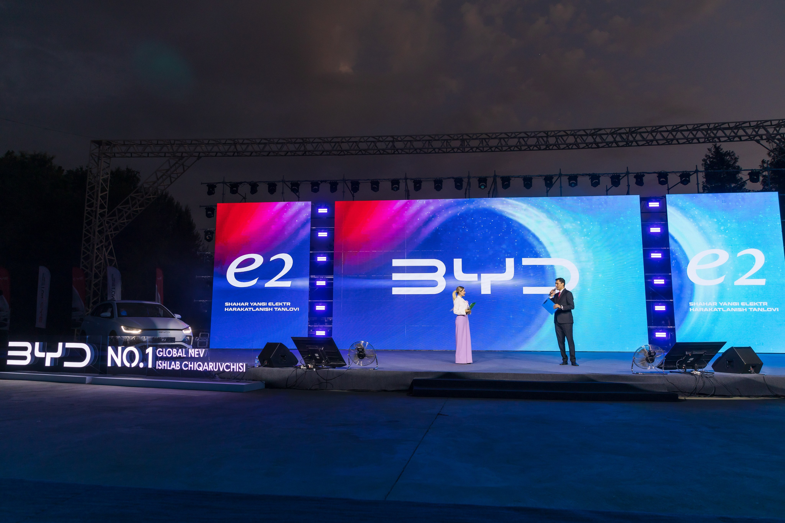 Презентация BYD E2. Профессиональная Фото-Видео Студия Геннадия Нестеренко | Ташкент и Весь Узбекистан