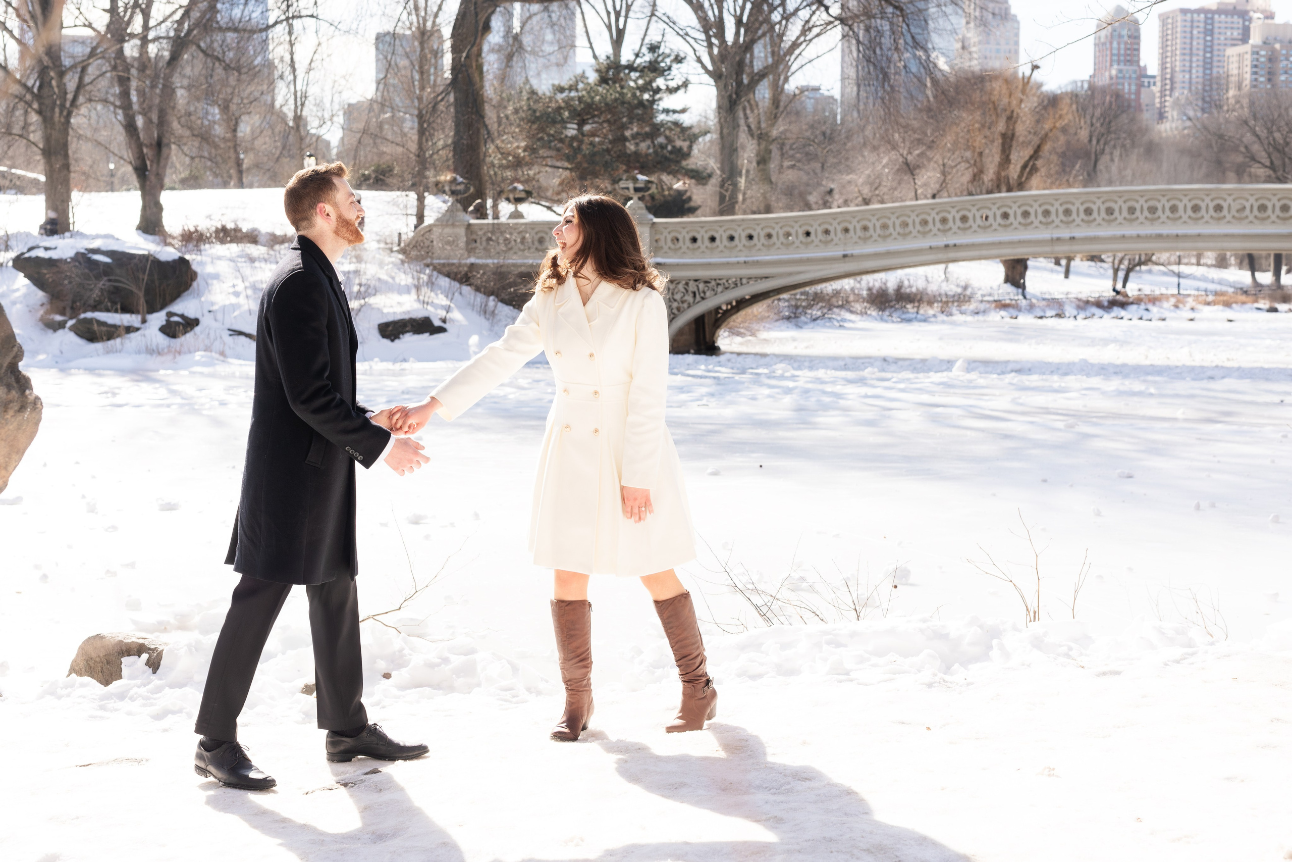 Winter Love in Central Park. Family, lifestyle, and commercial photography in New York and New Jersey
