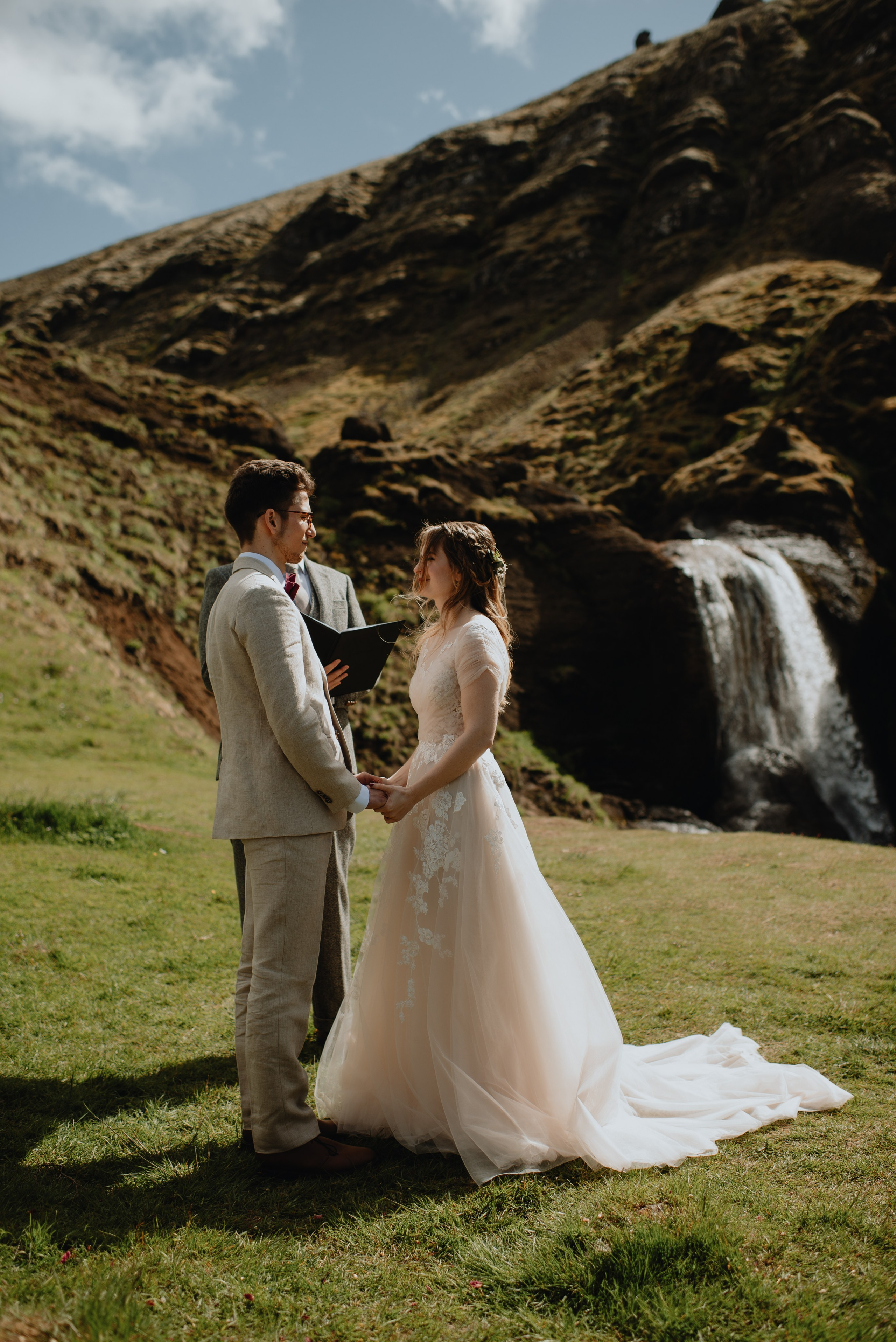 Alina and Grettar. Michalina Dzianach Wedding Photographer Iceland