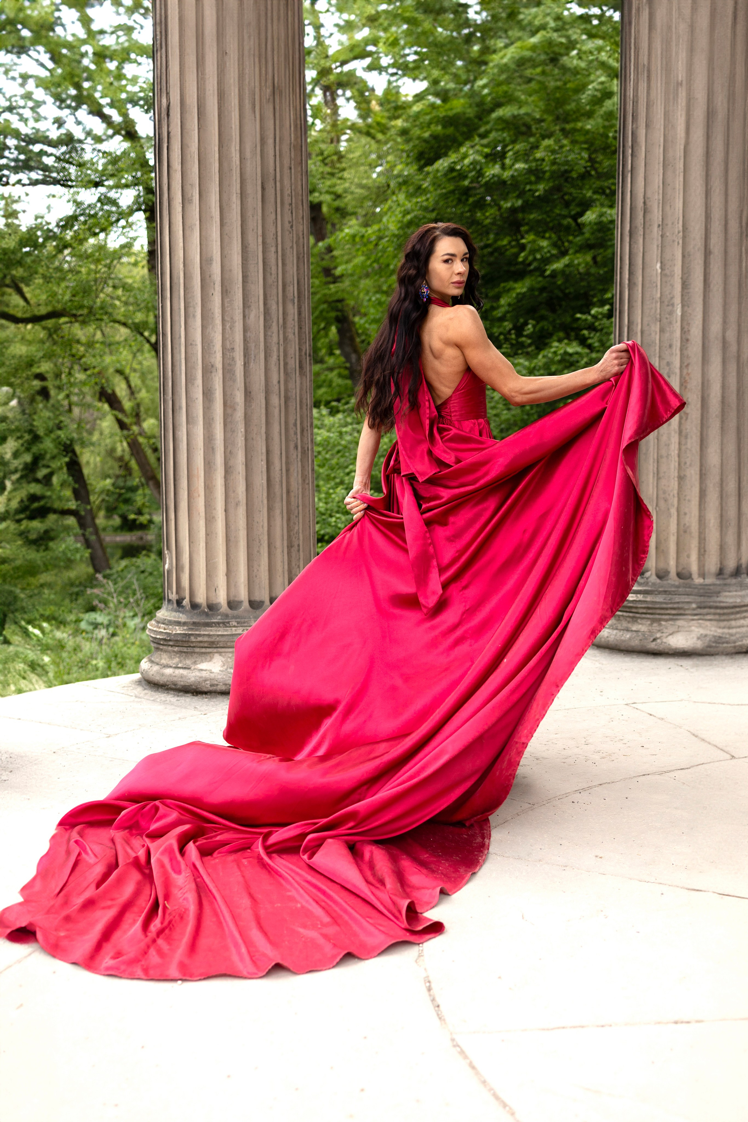 Long dresses shooting. Photographer in Munich