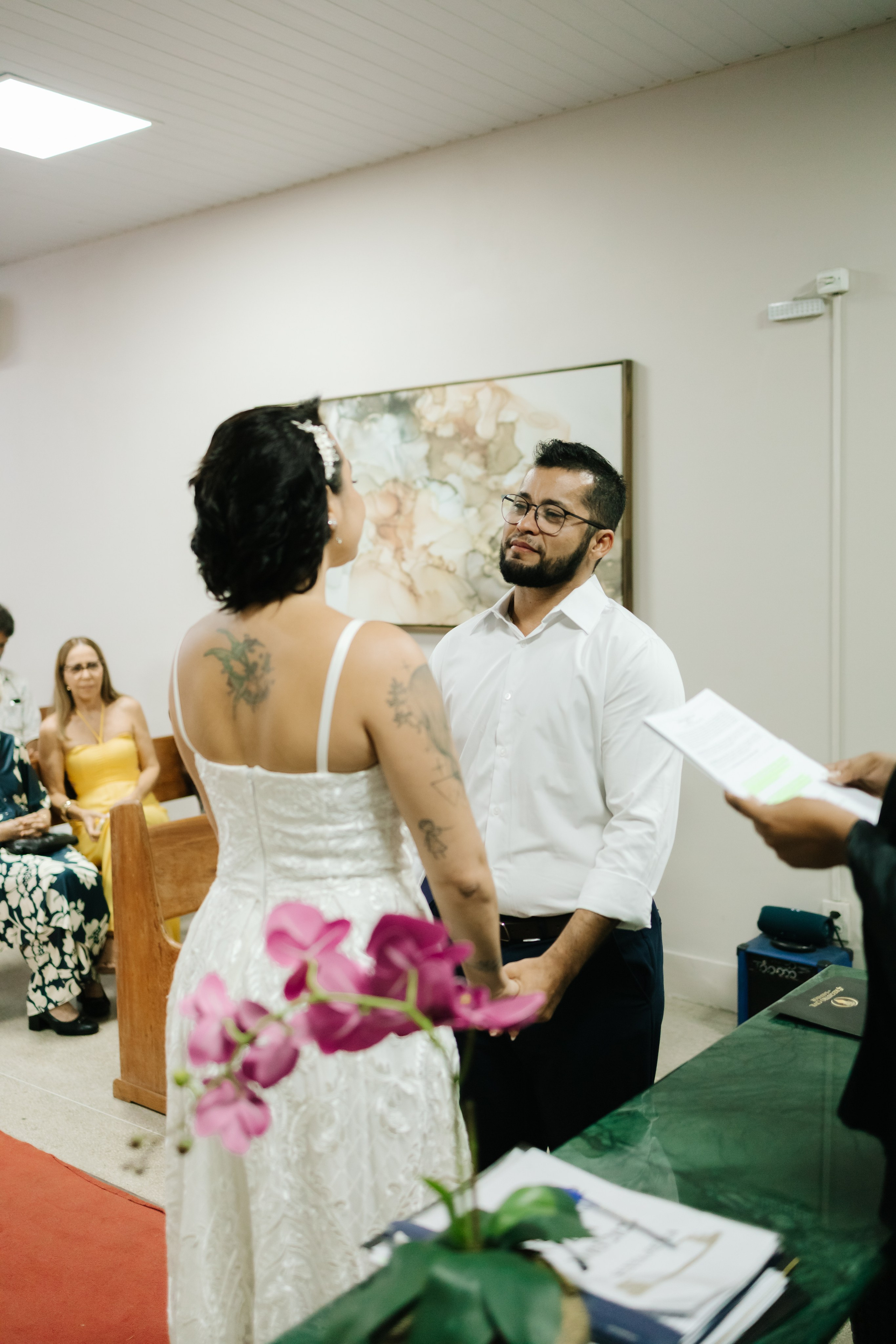 Joana & Miguel — Civil. Fotógrafo Richard Silvestre — Casamentos na Bahia