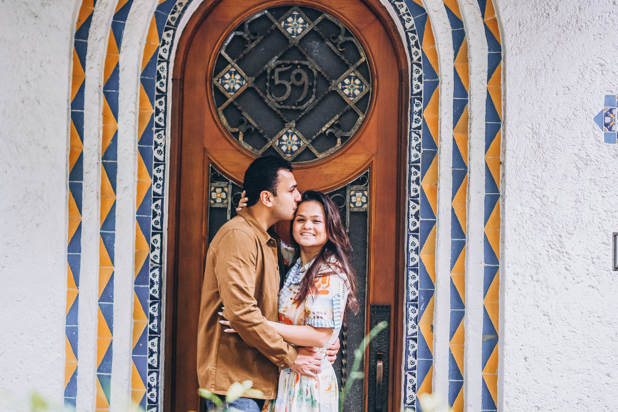 Manali & Bharat. Wedding and family photographer in Mexico City