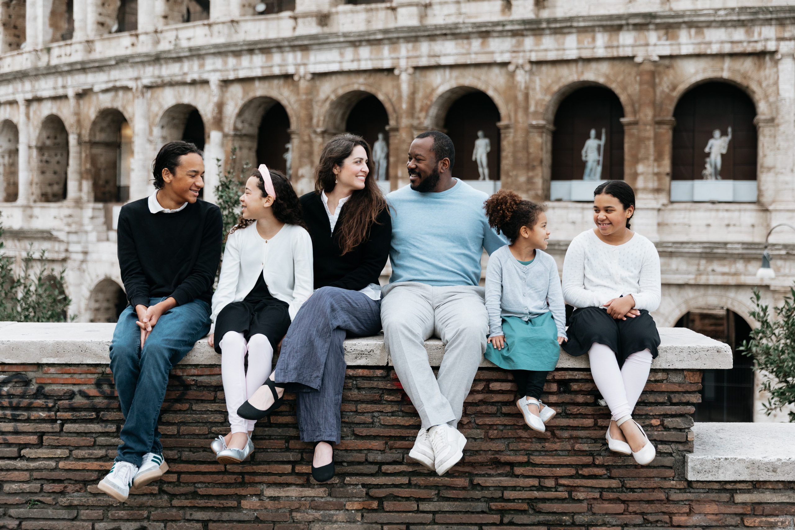 Family photoshoot in Rome. Photographer in Rome