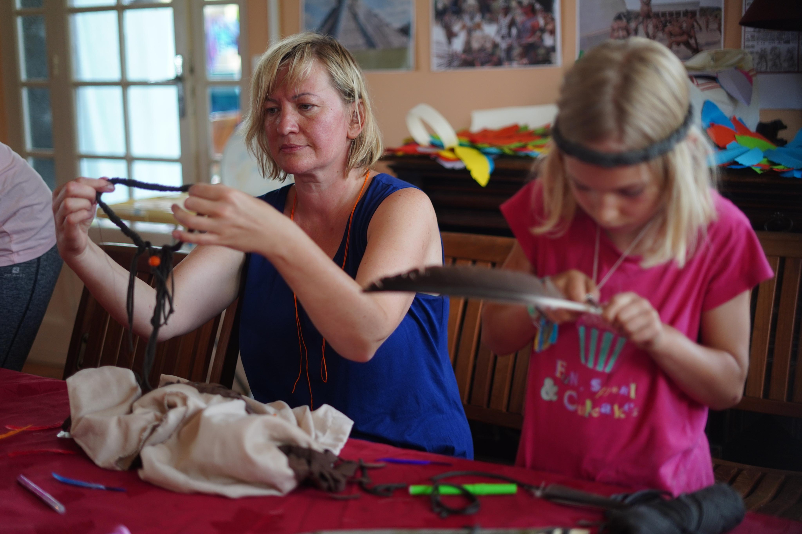 Семейный лагерь «Приключения Индейцев». Семейные лагеря в Европе с Ниной Янечковой и Ириной Зиновьевой