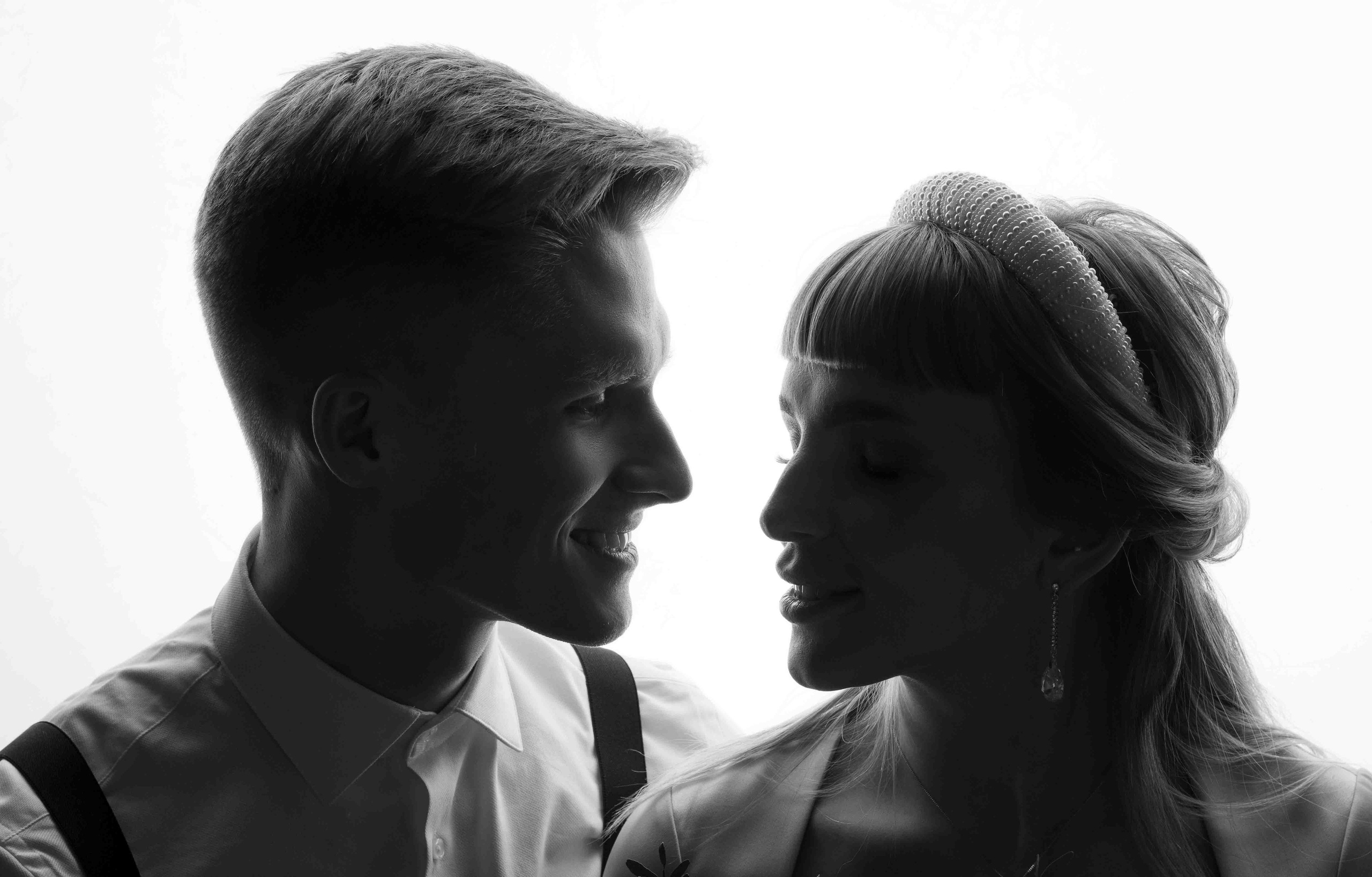 Wedding Photoshoot in Studio. Framed by Evelina | Destination Wedding Photographer from Lithuania | Europe