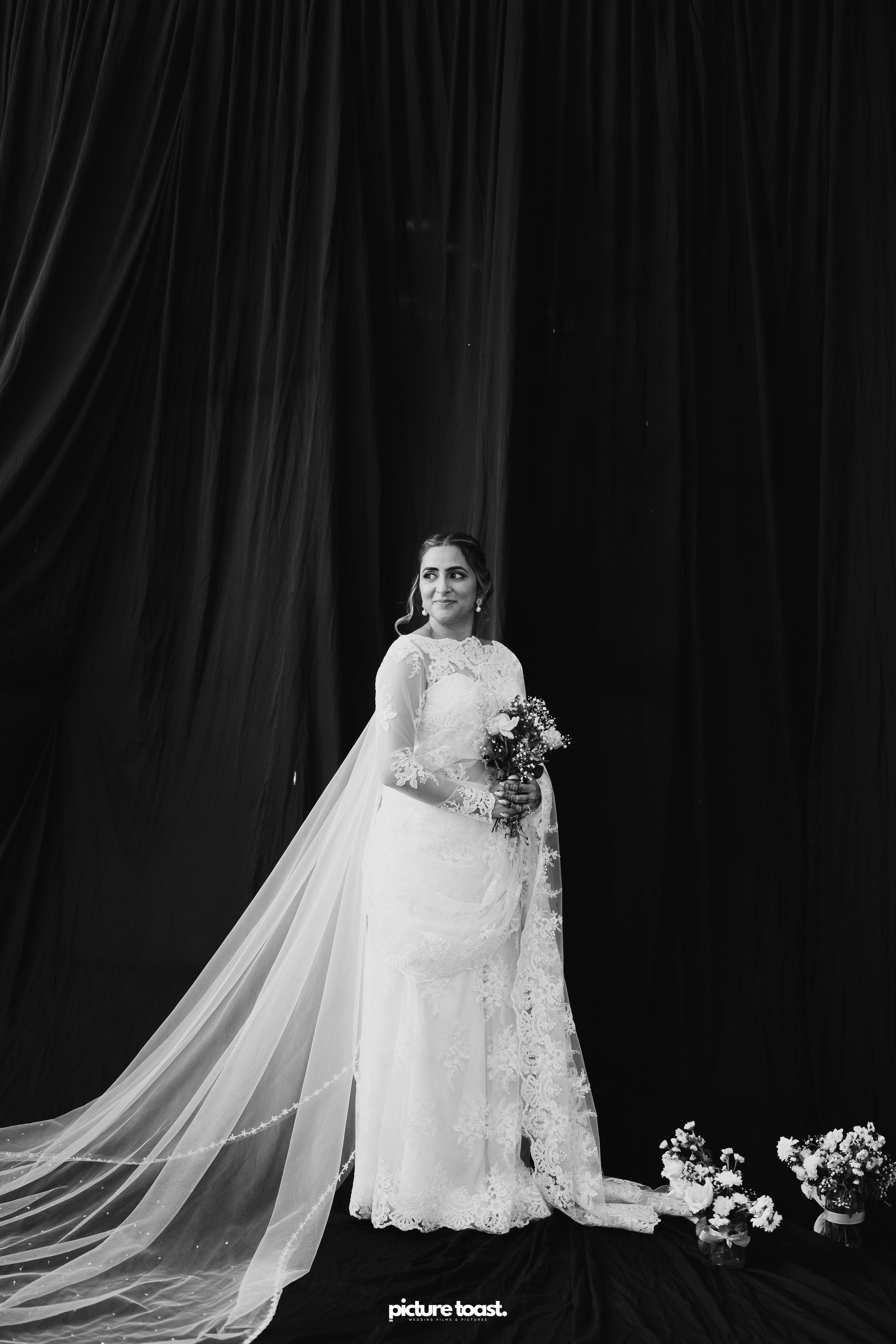 Blessing of Rajiv & Aashna. Fine art Wedding Photographers in India & Canada