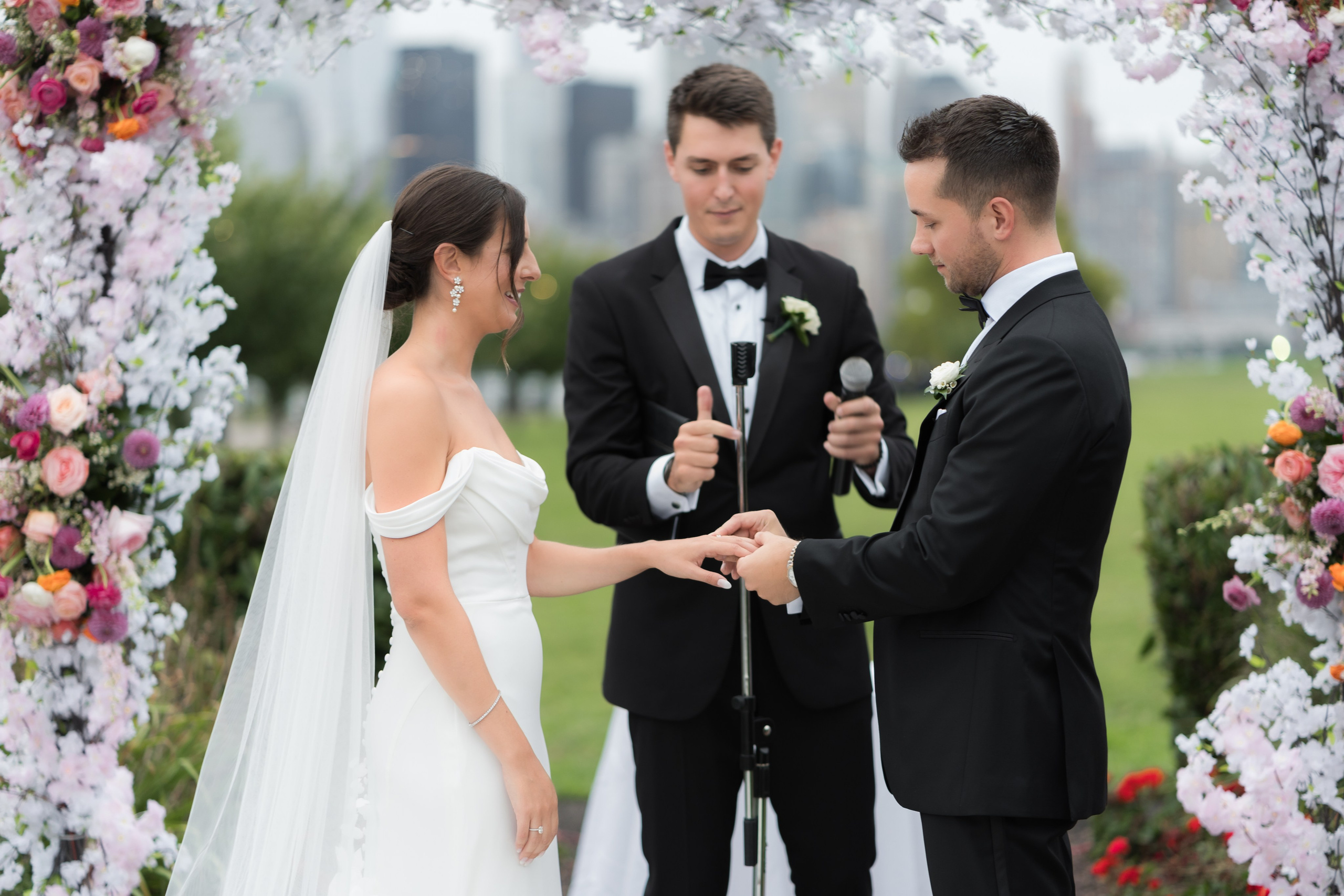 Carly & Patrick, Liberty House, NJ. Wedding Photo & Video