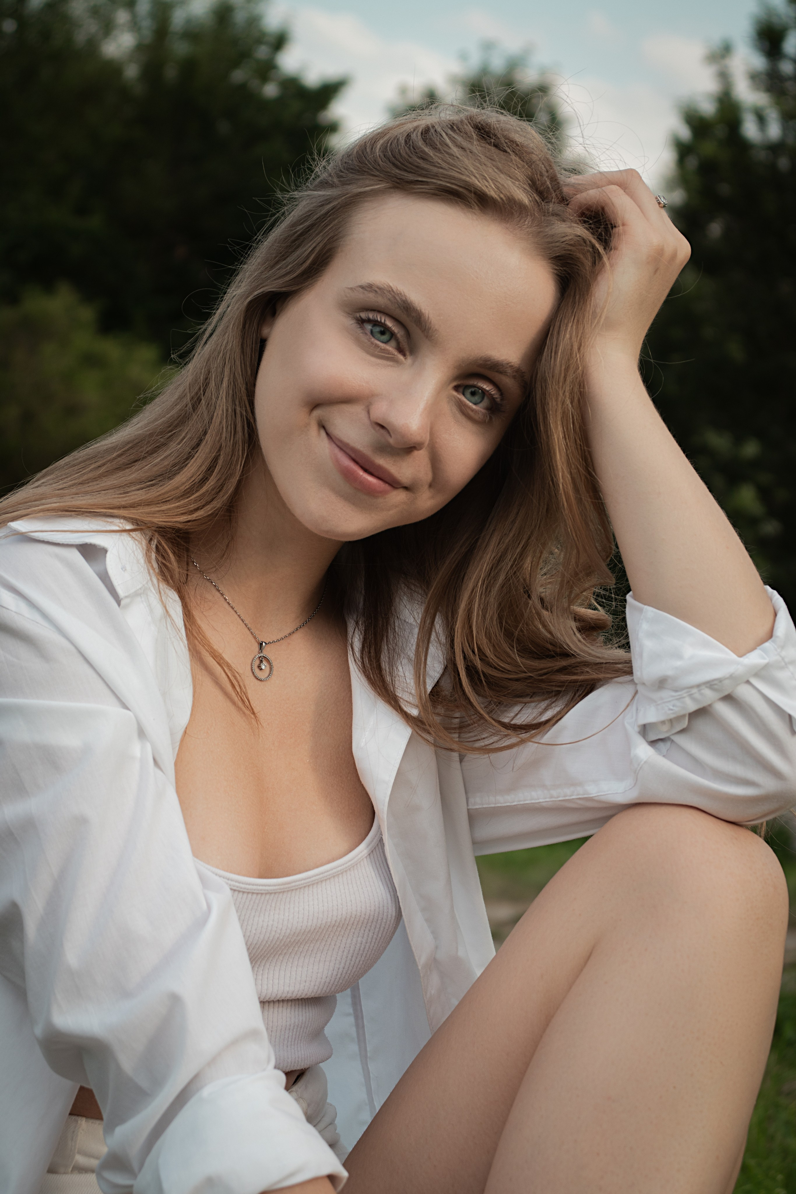 Поле | Настя. Фотограф Лейпциг