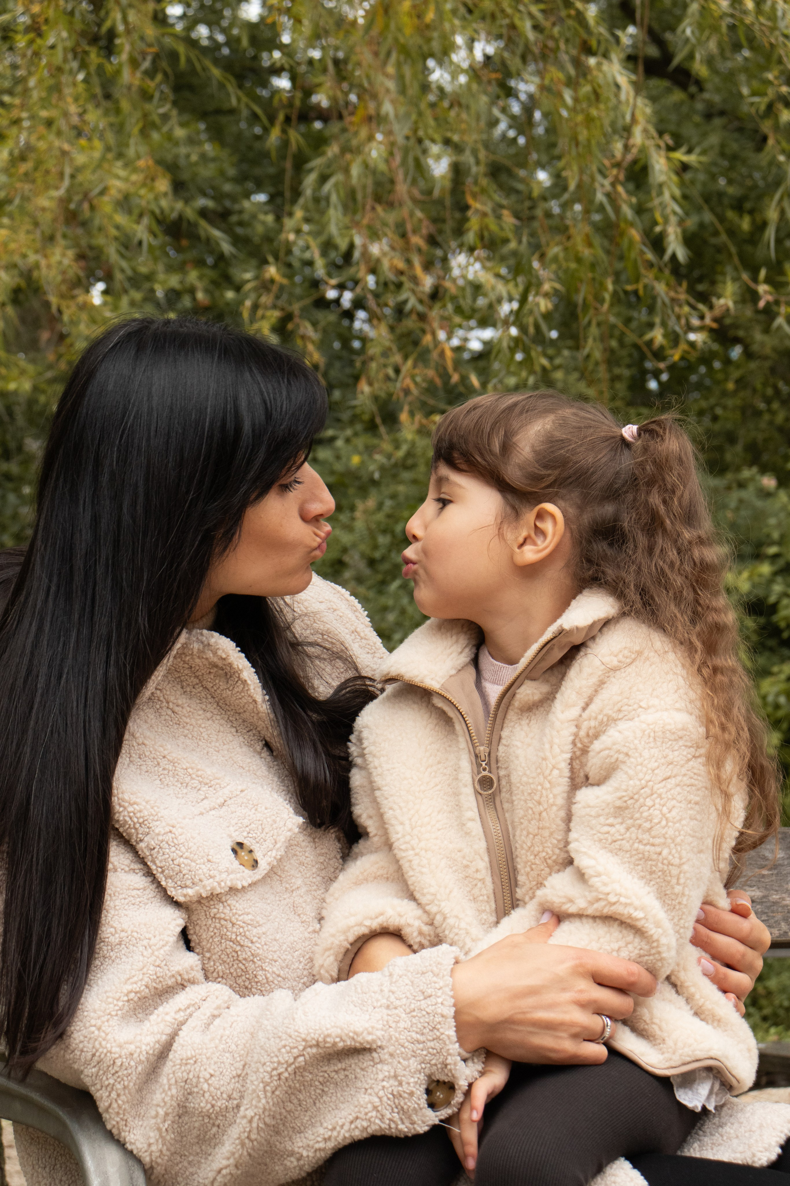 Мама и дочь. Фотограф Лейпциг